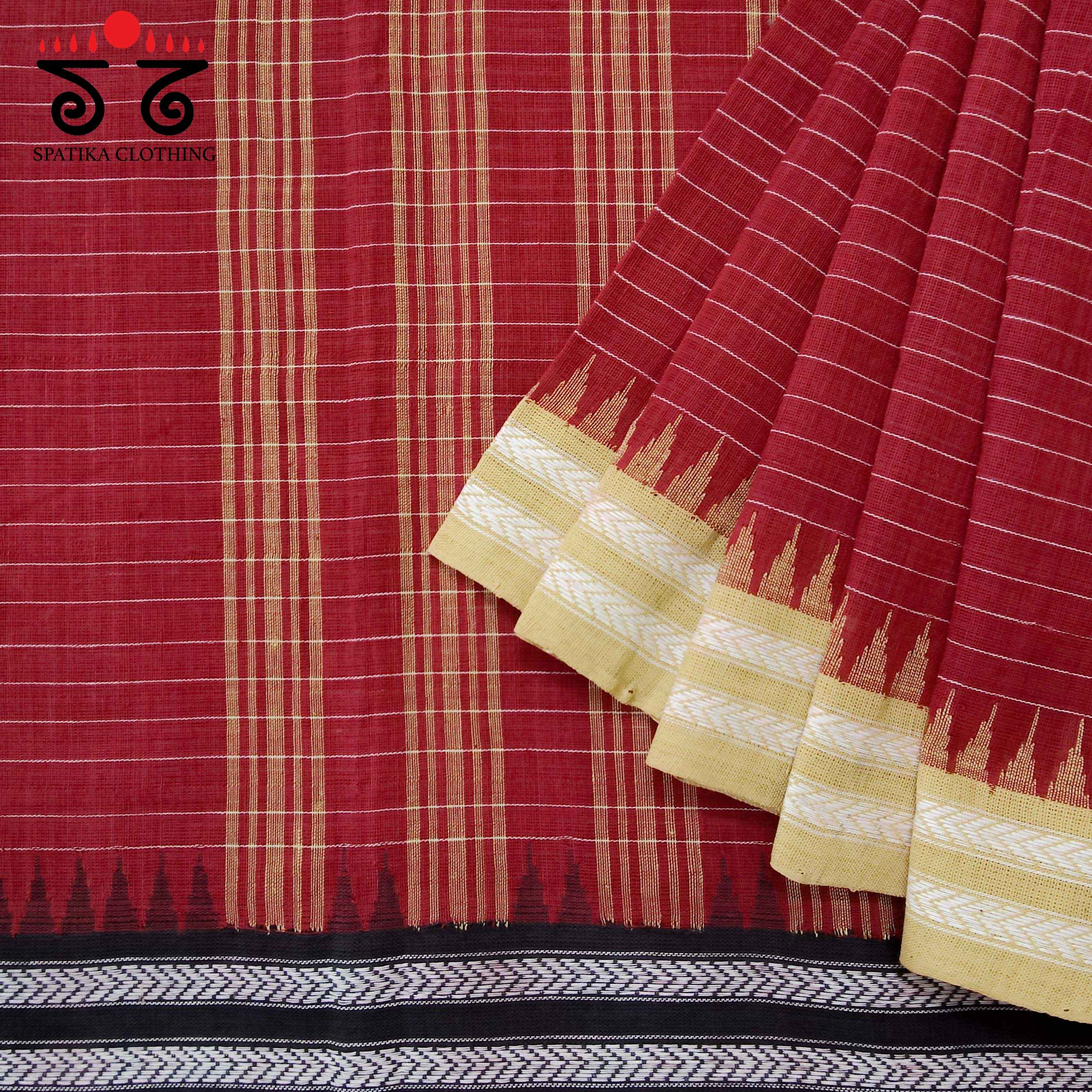 Ponduru Handspun Cotton Saree - With Special Blouse