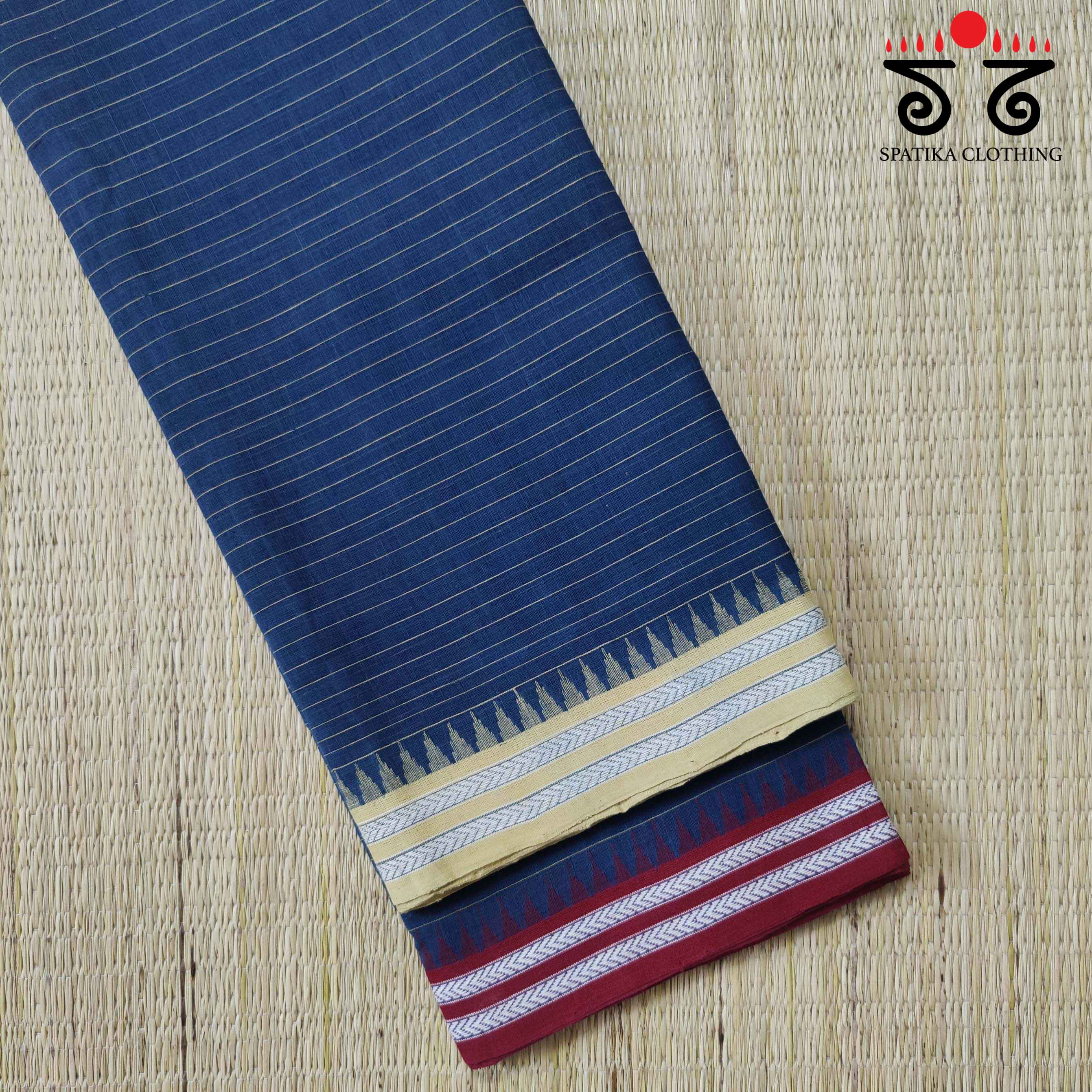 Ponduru Handspun Cotton Saree