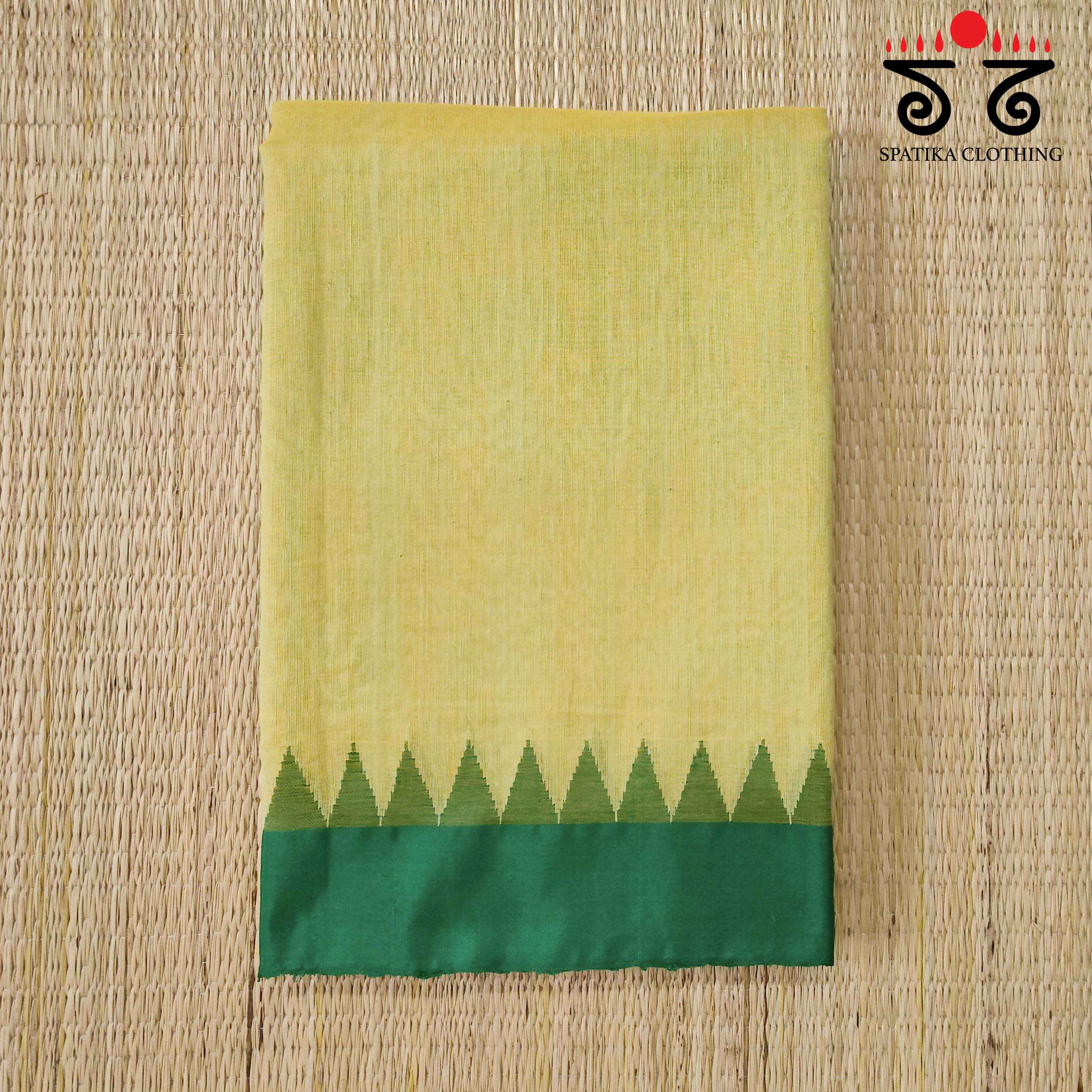 Ponduru Handspun Saree - With Silk border