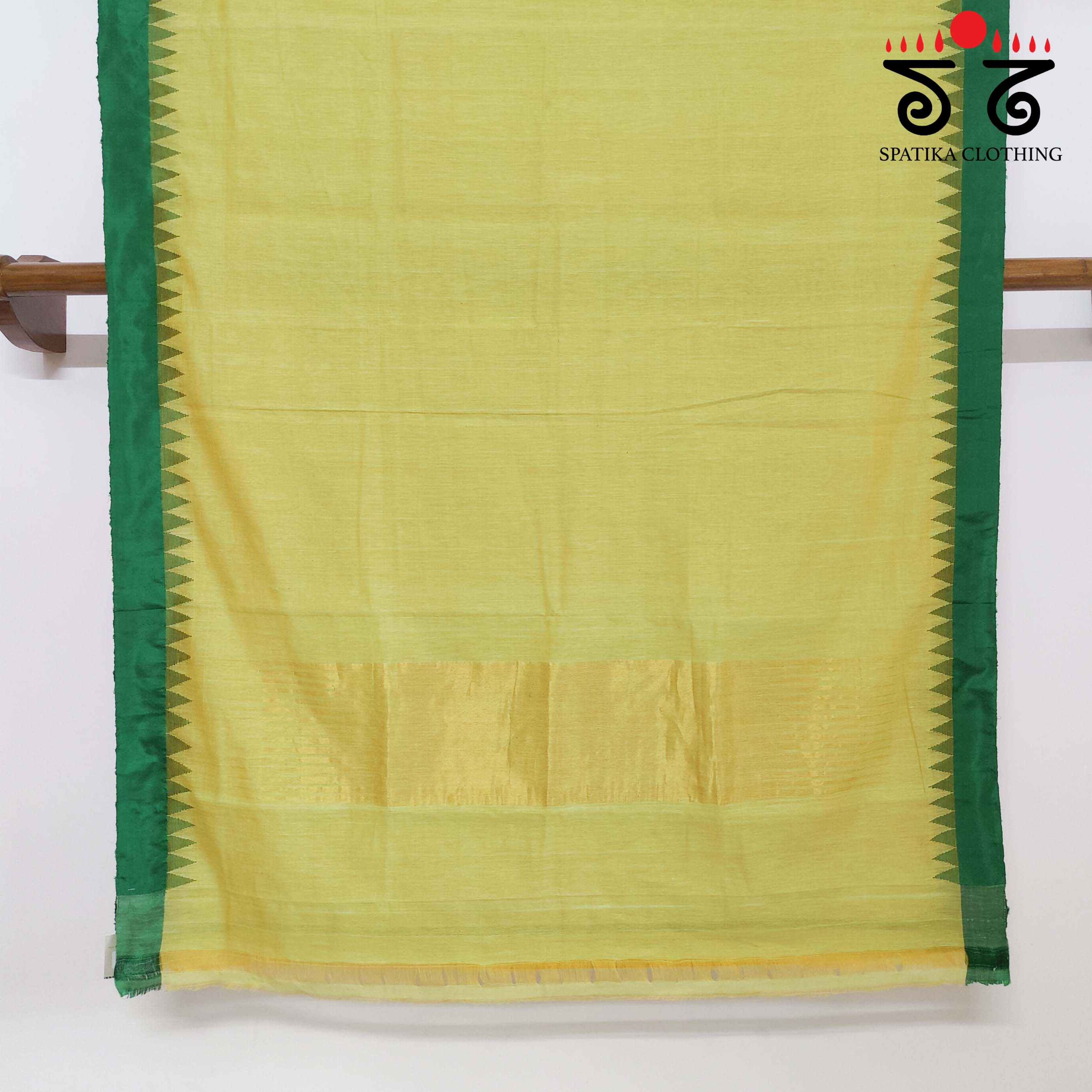 Ponduru Handspun Saree - With Silk border