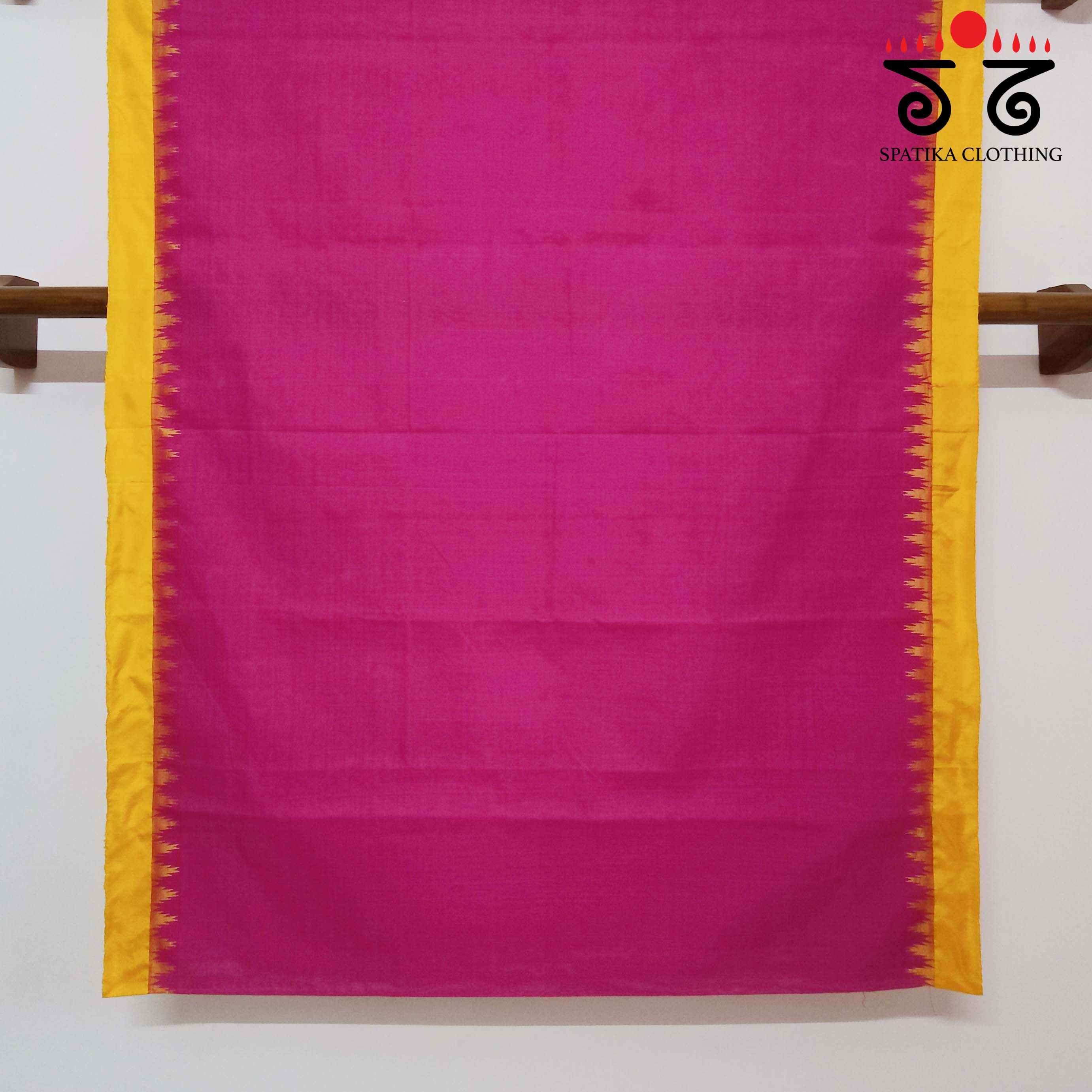 Ponduru Handspun Saree - With Silk border