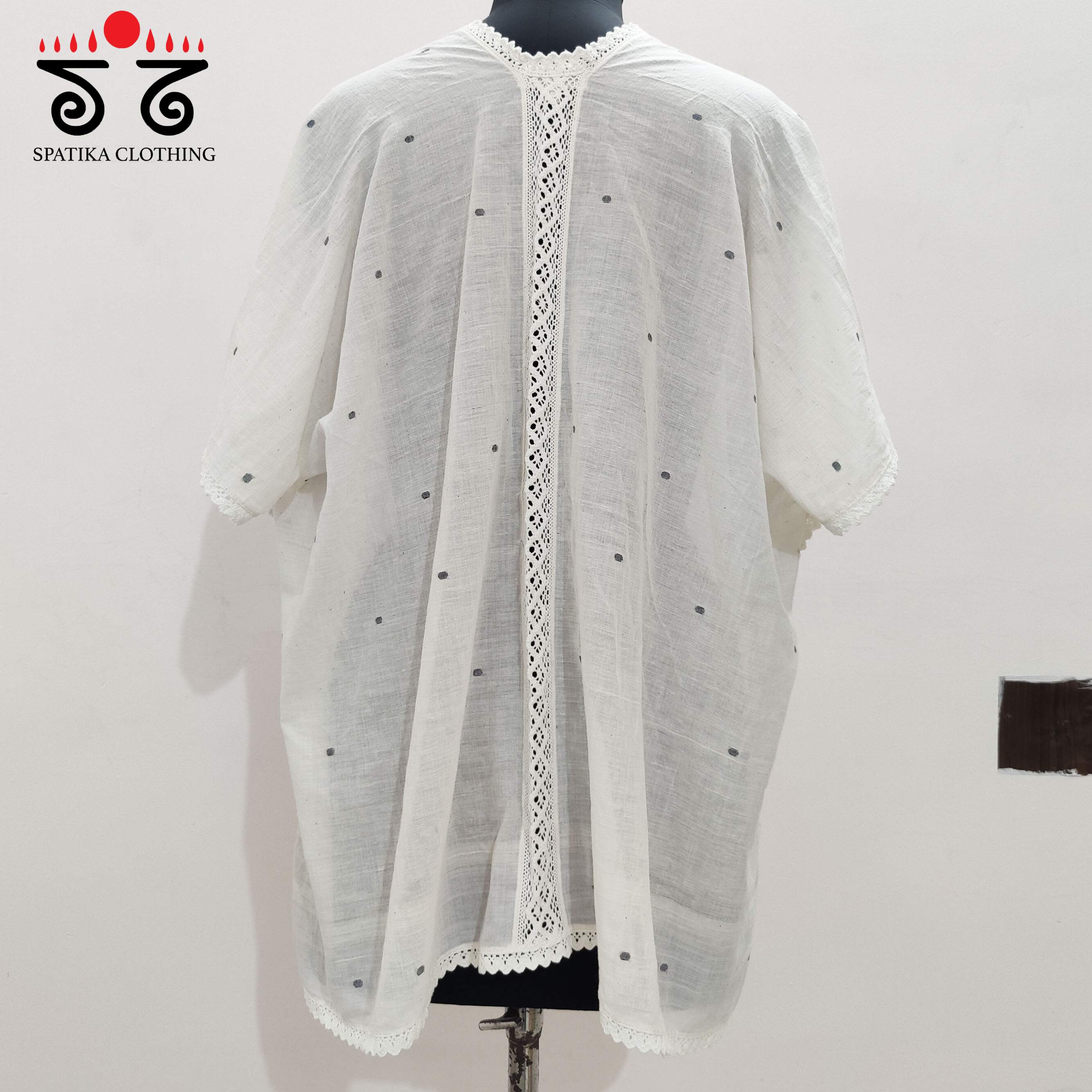 Handwoven Jamdhani Overlay