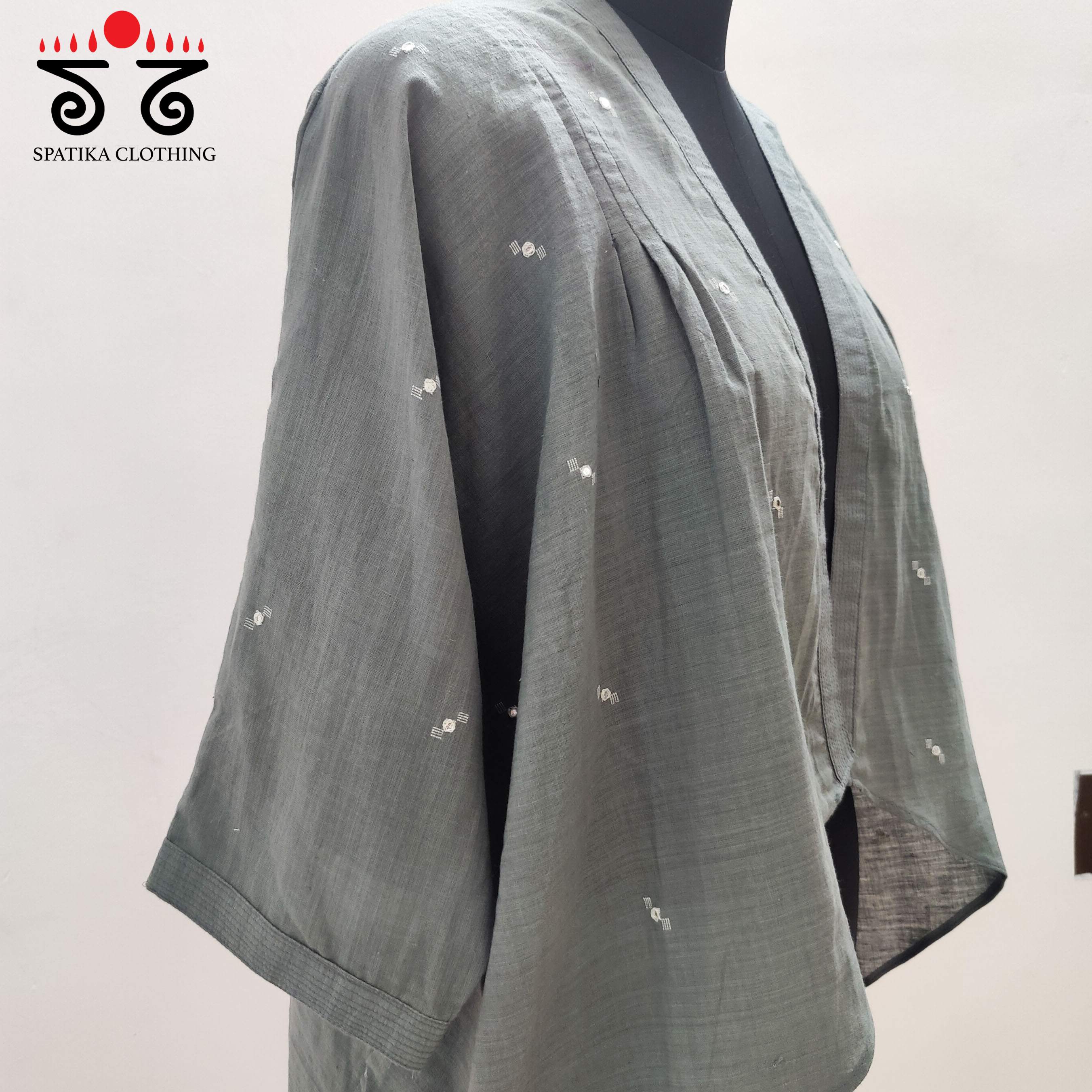 Handwoven Jamdhani Overlay