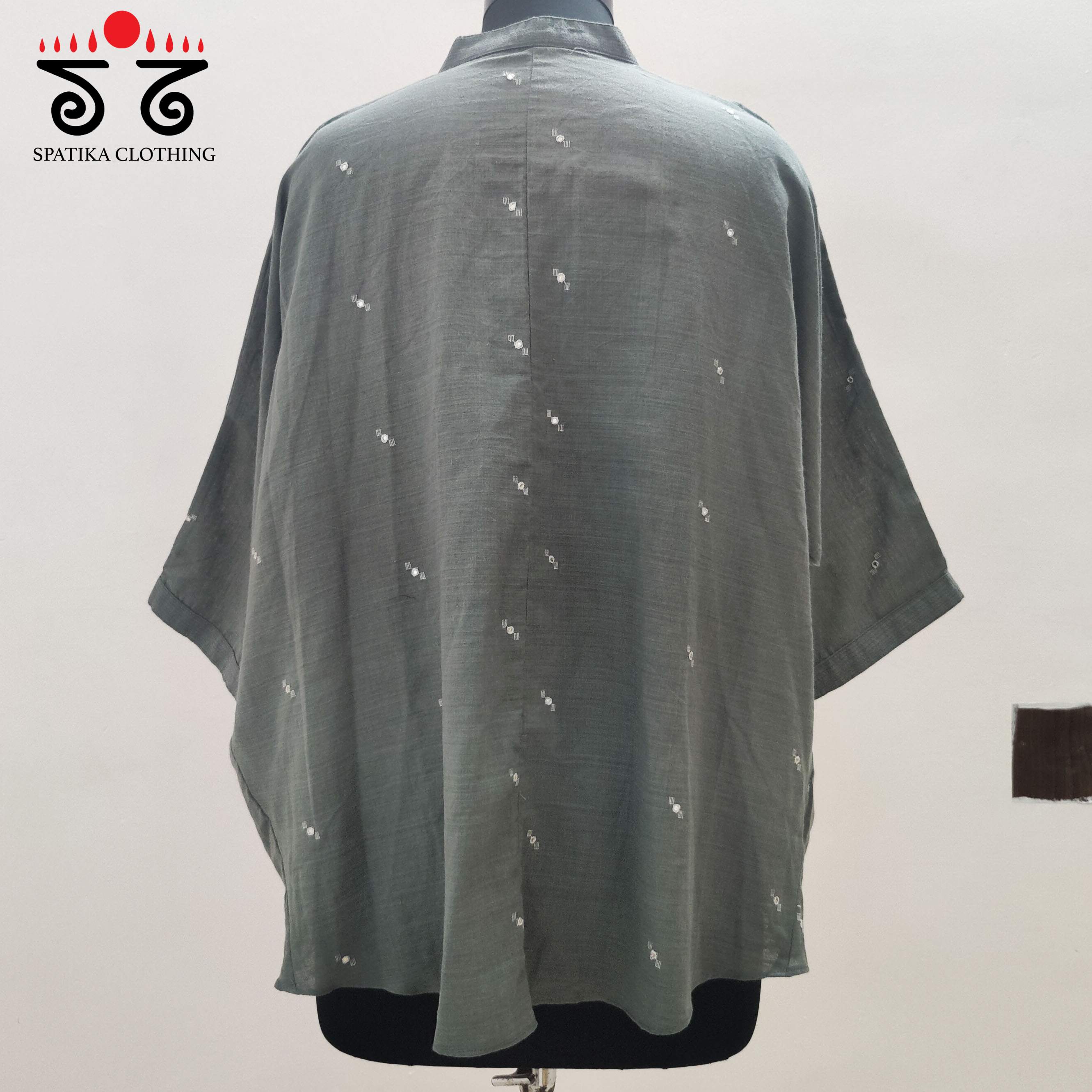 Handwoven Jamdhani Overlay