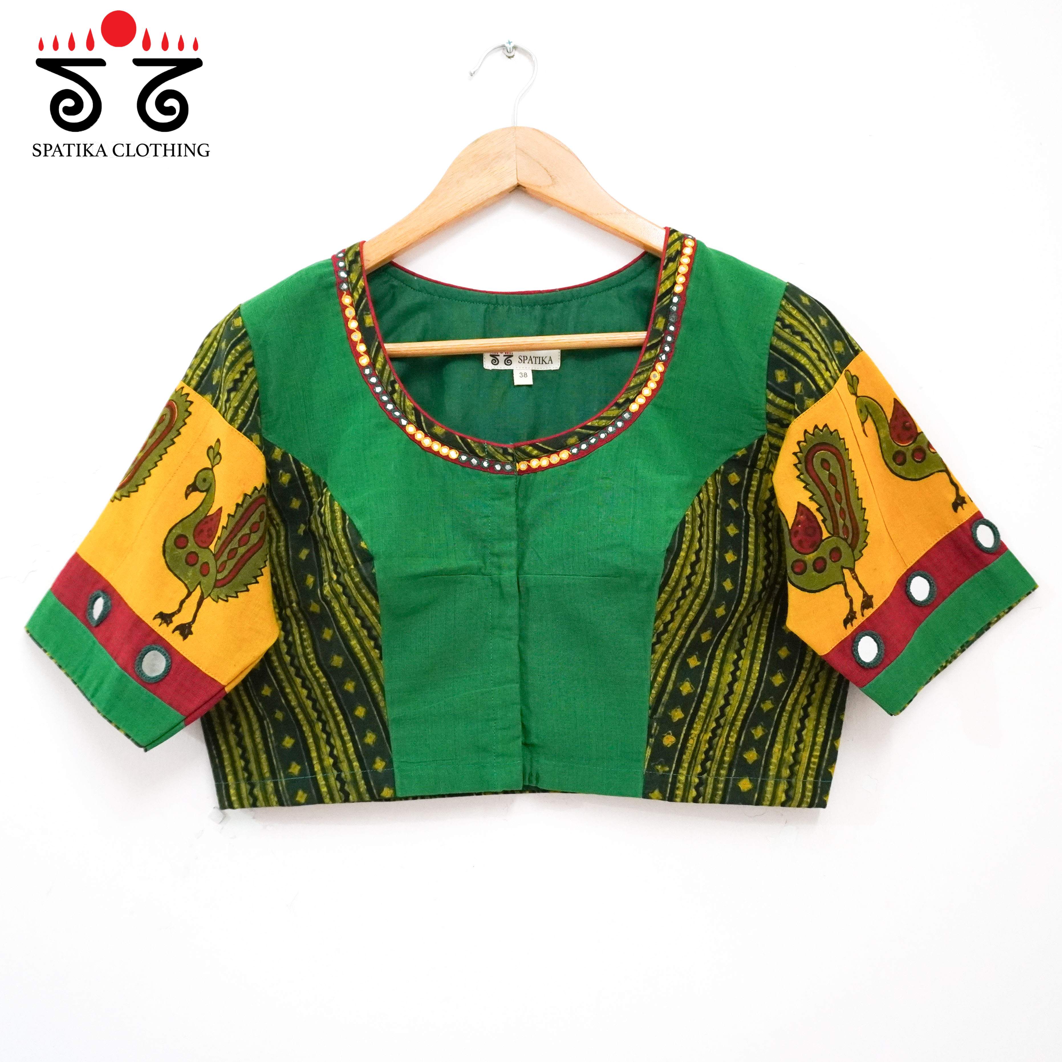 The Morni - Mirror work Blouse