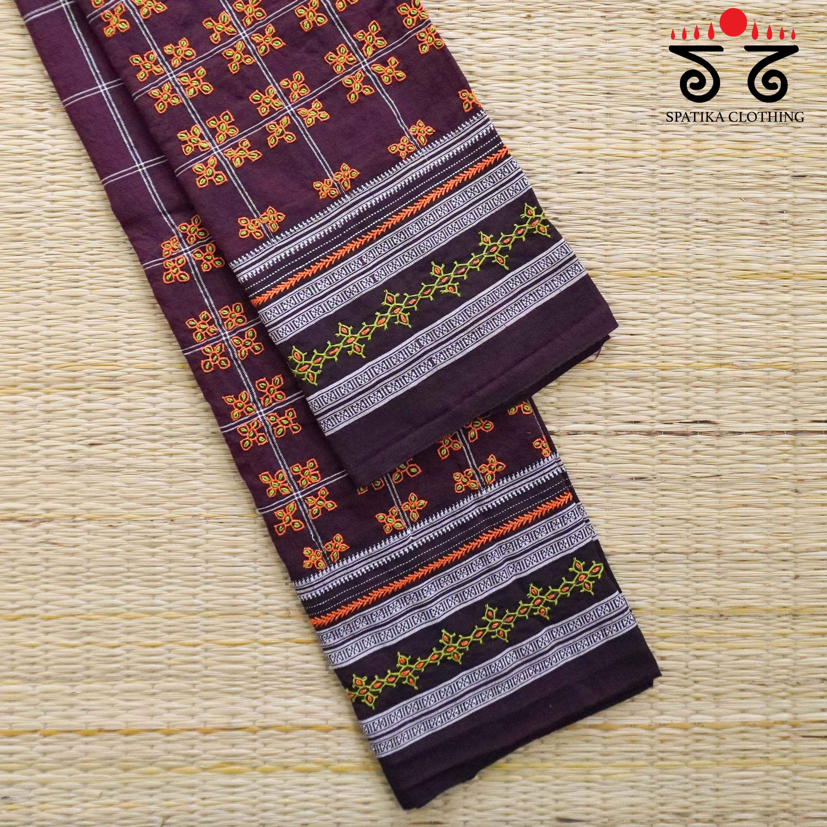 Banjara Hand Embroidered Ilkal Blouse Fabric