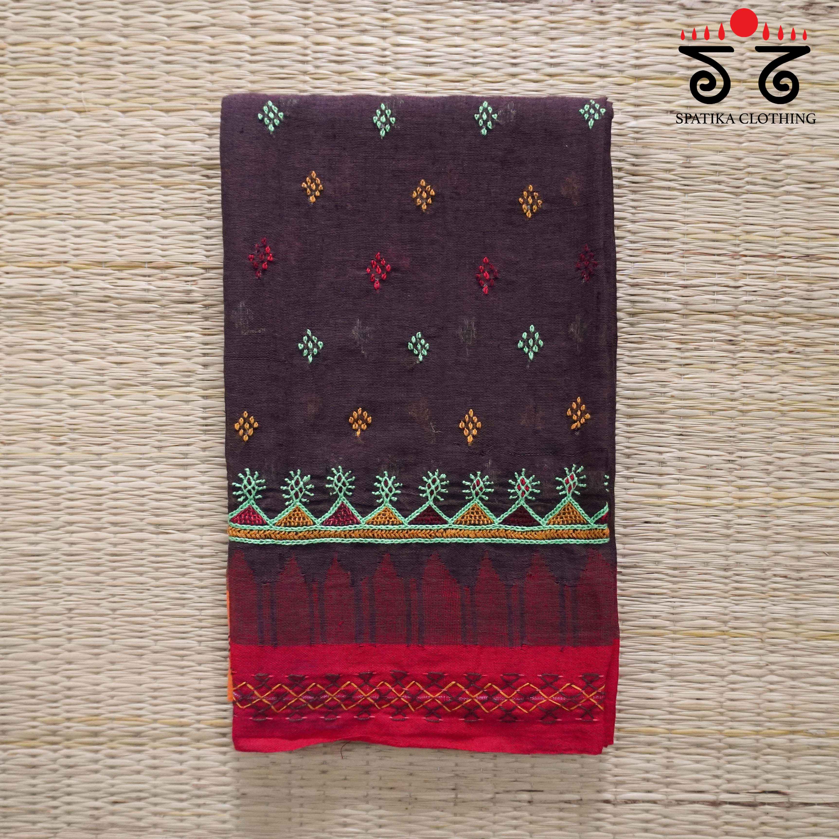 Banjara Hand Embroidered Ponduru Blouse Fabric