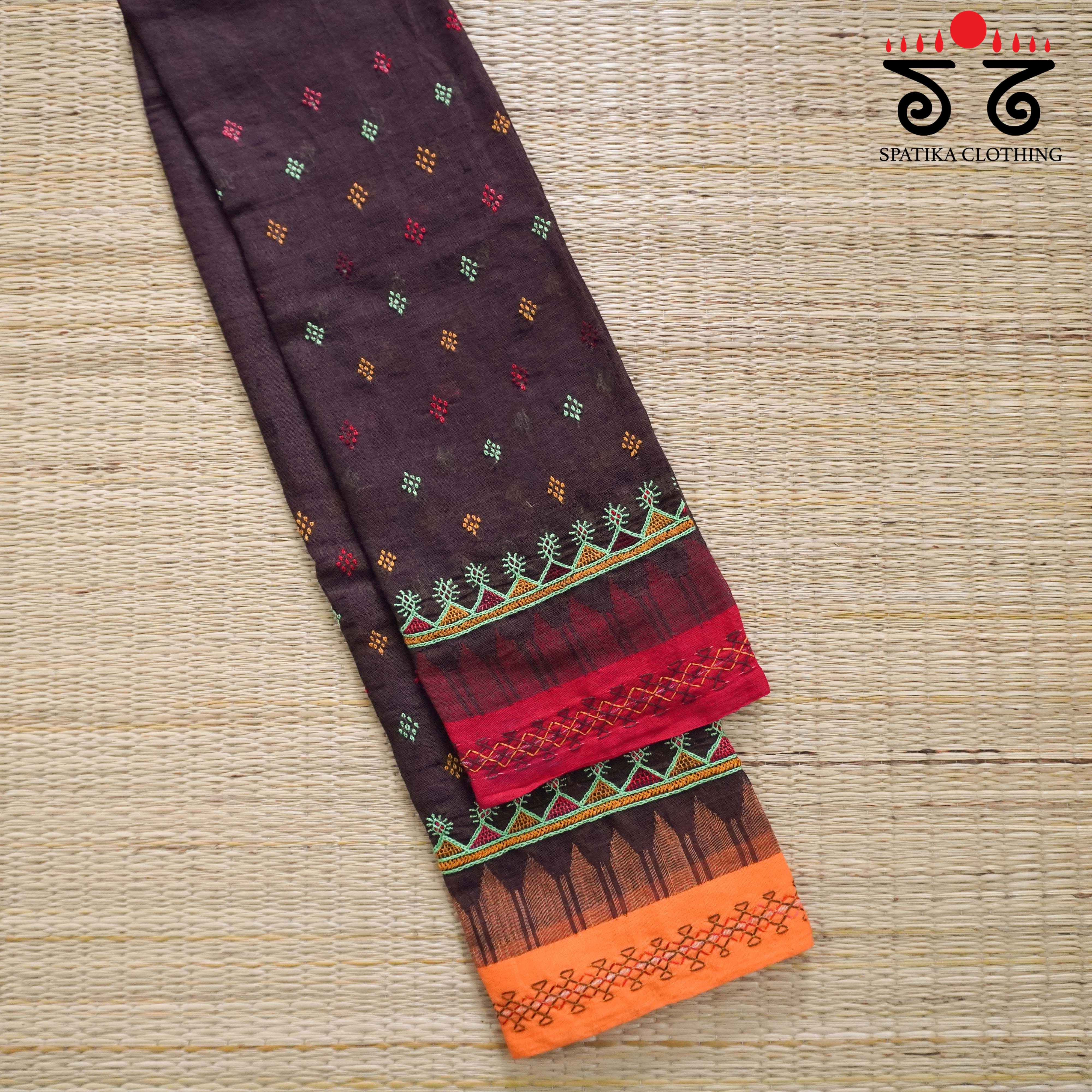 Banjara Hand Embroidered Ponduru Blouse Fabric