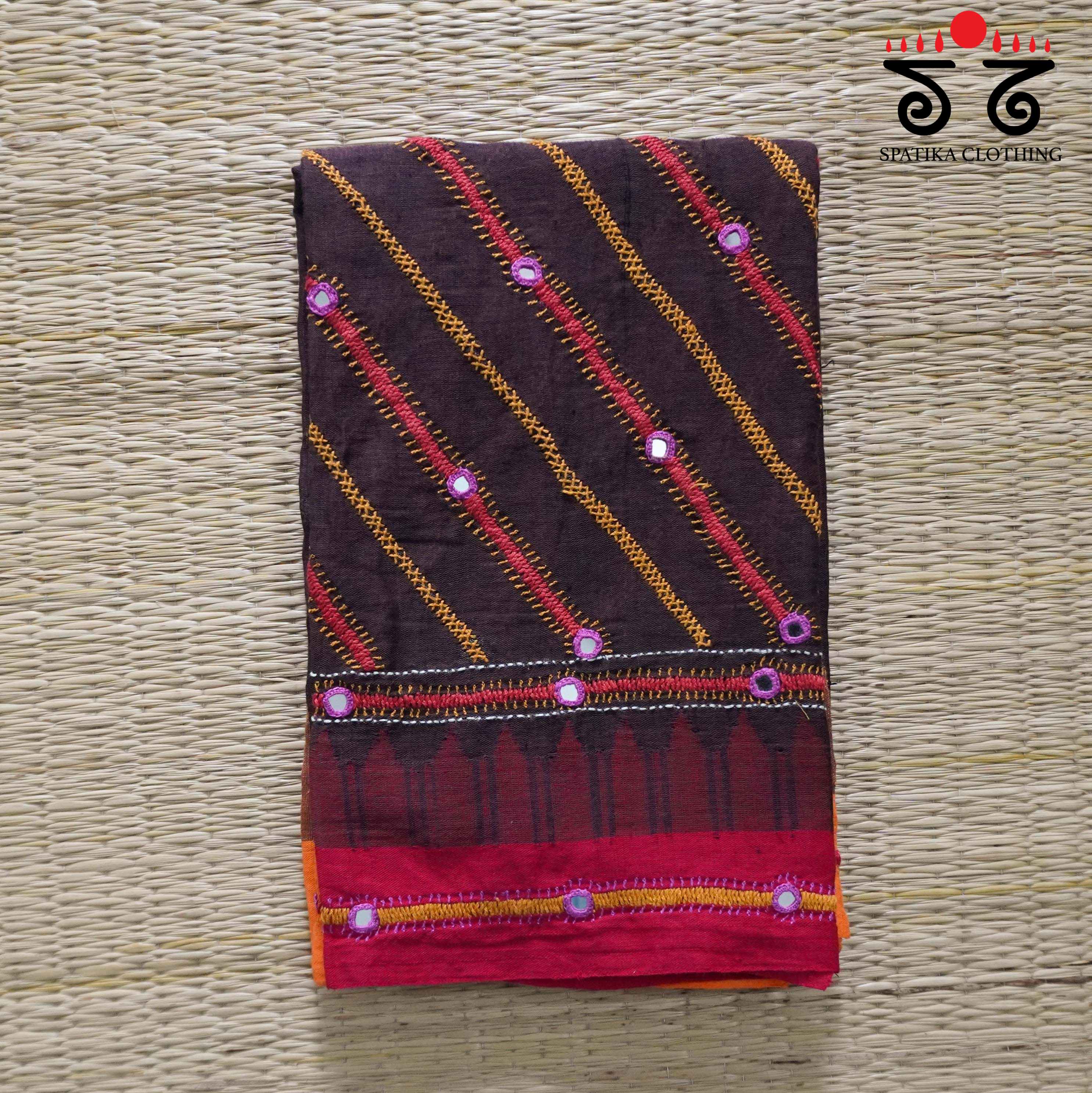 Banjara Hand Embroidered Ponduru Blouse Fabric