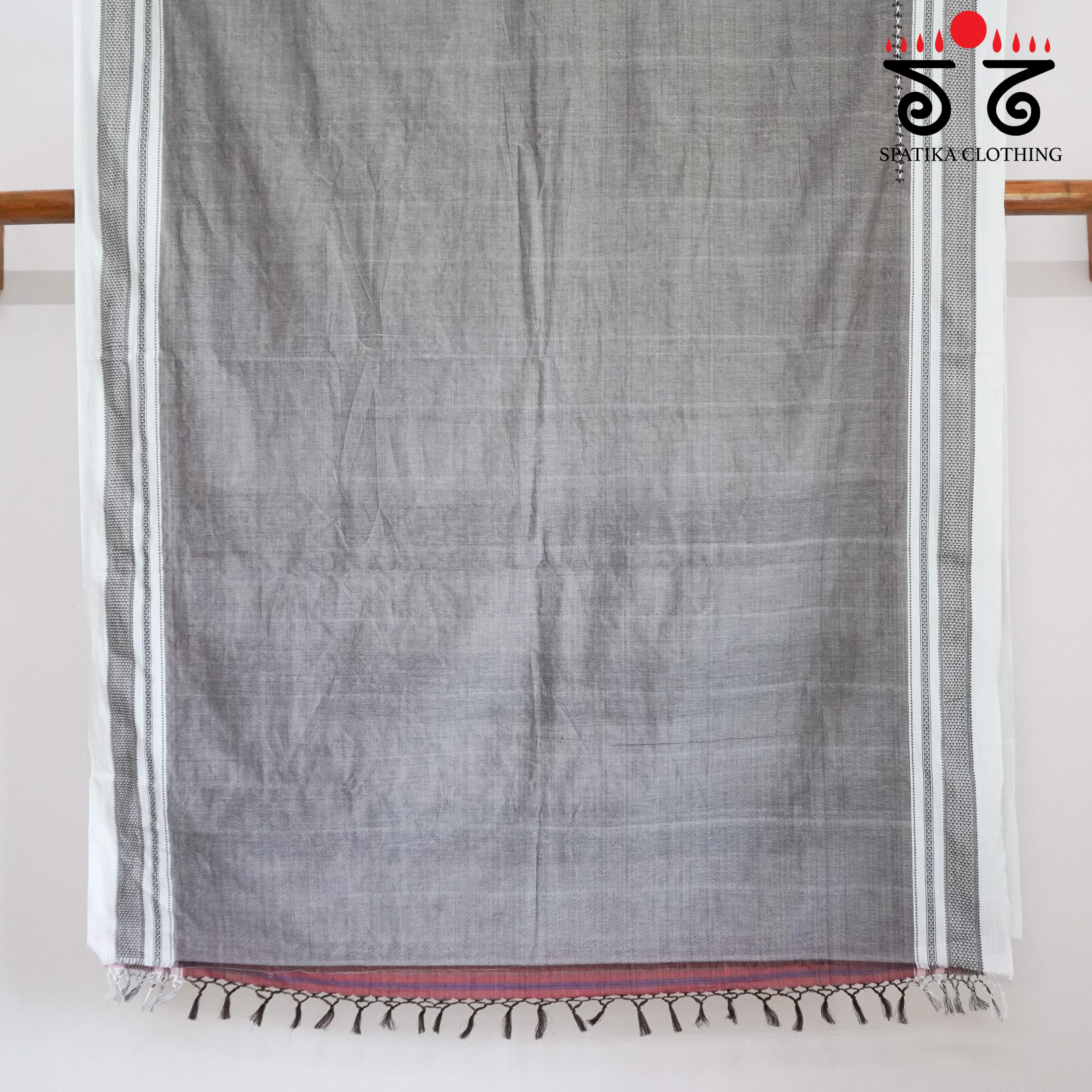 Ilkal Hand-embroidered Cotton Saree