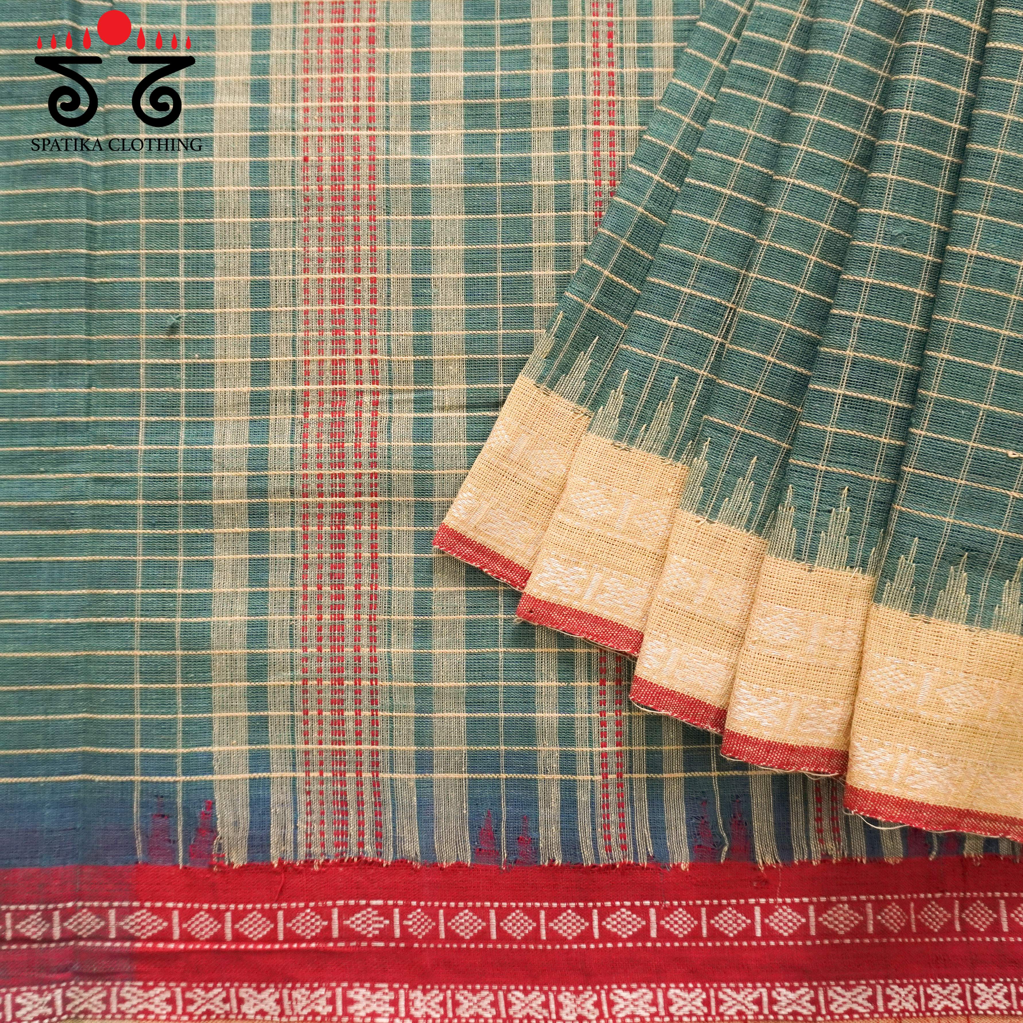Ponduru Handspun Cotton Saree