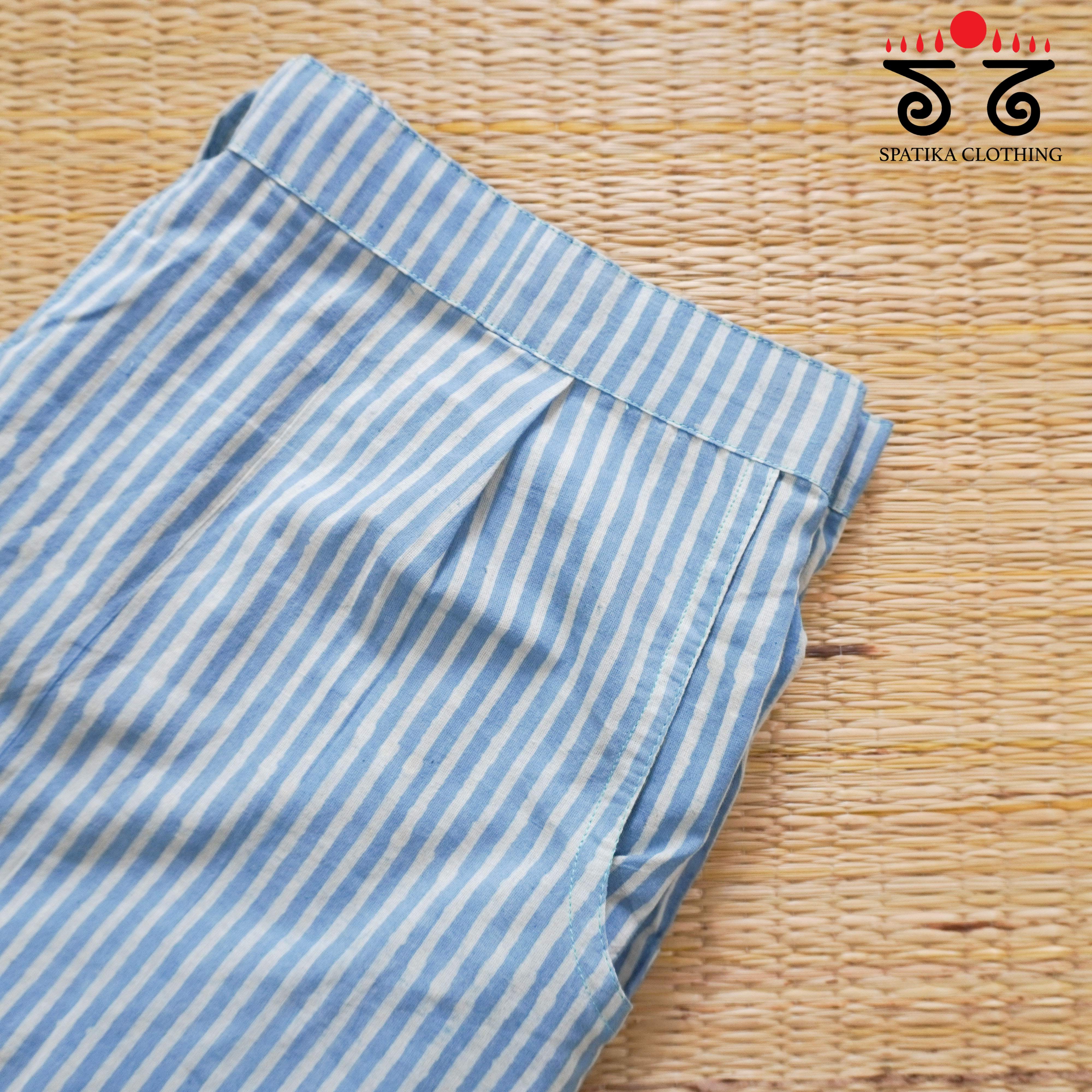 Hand Embroidered Ajrak Women's Pant