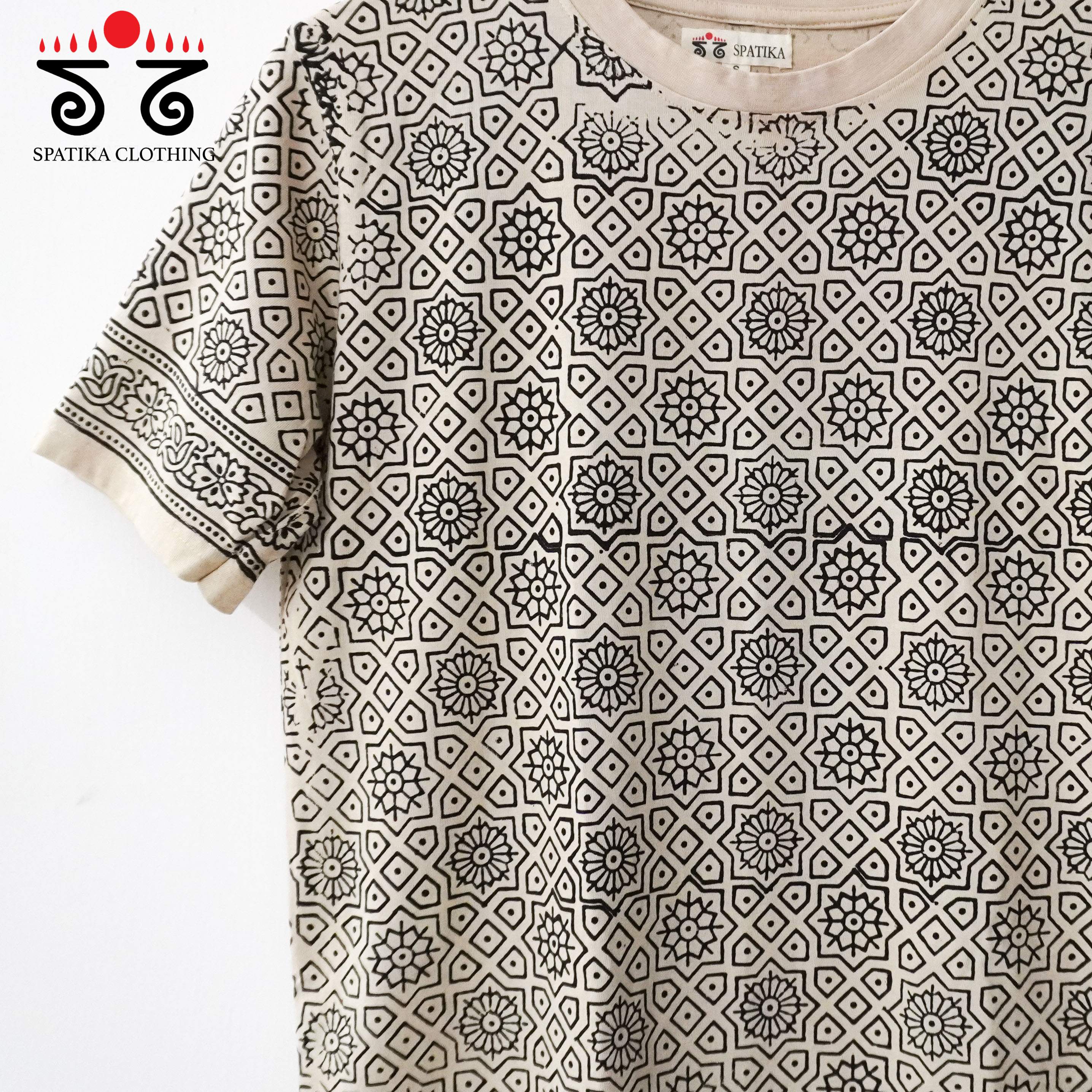 Hand Block Printed Unisex T-shirt