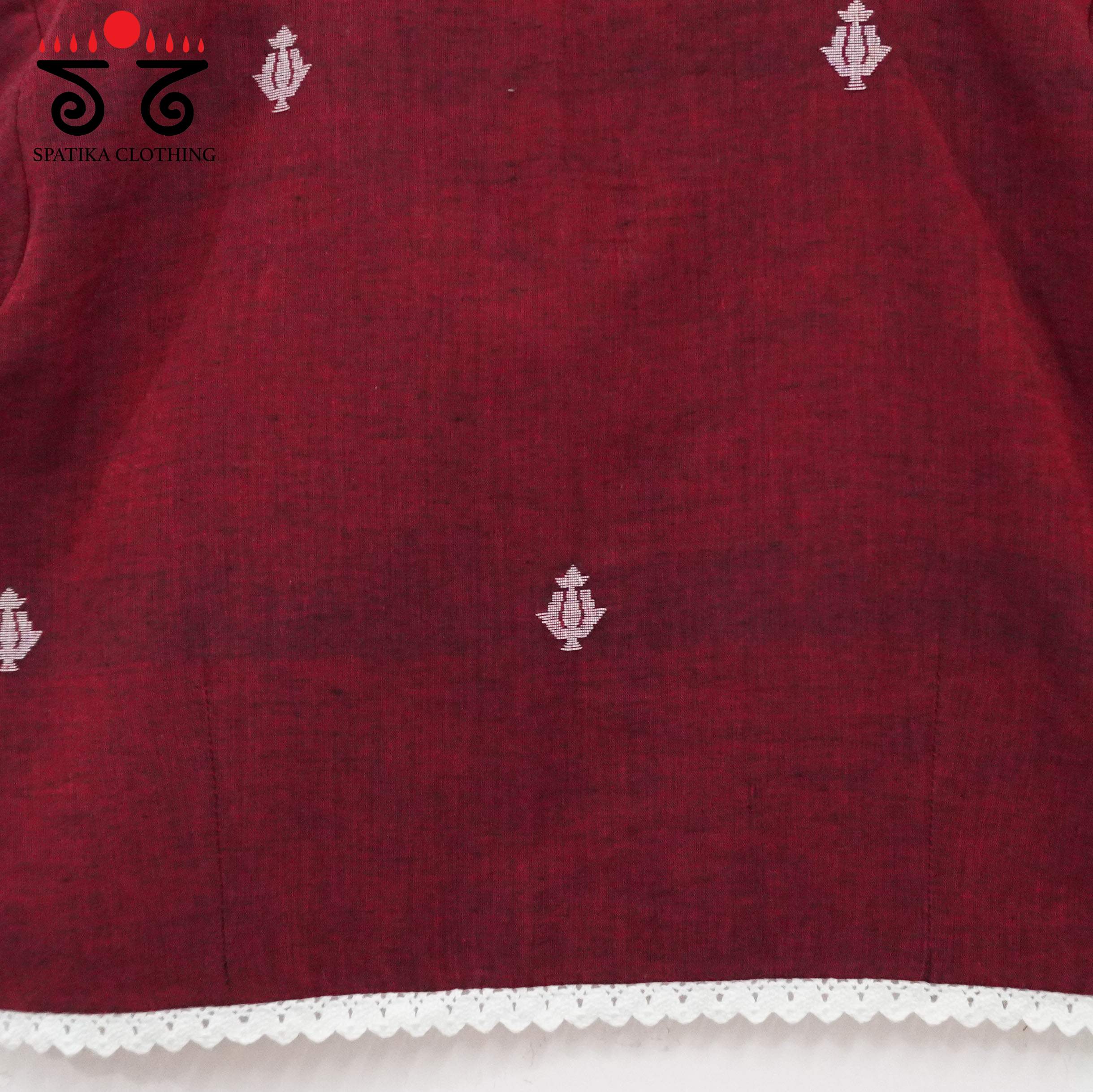 Jamdhani Lace Blouse