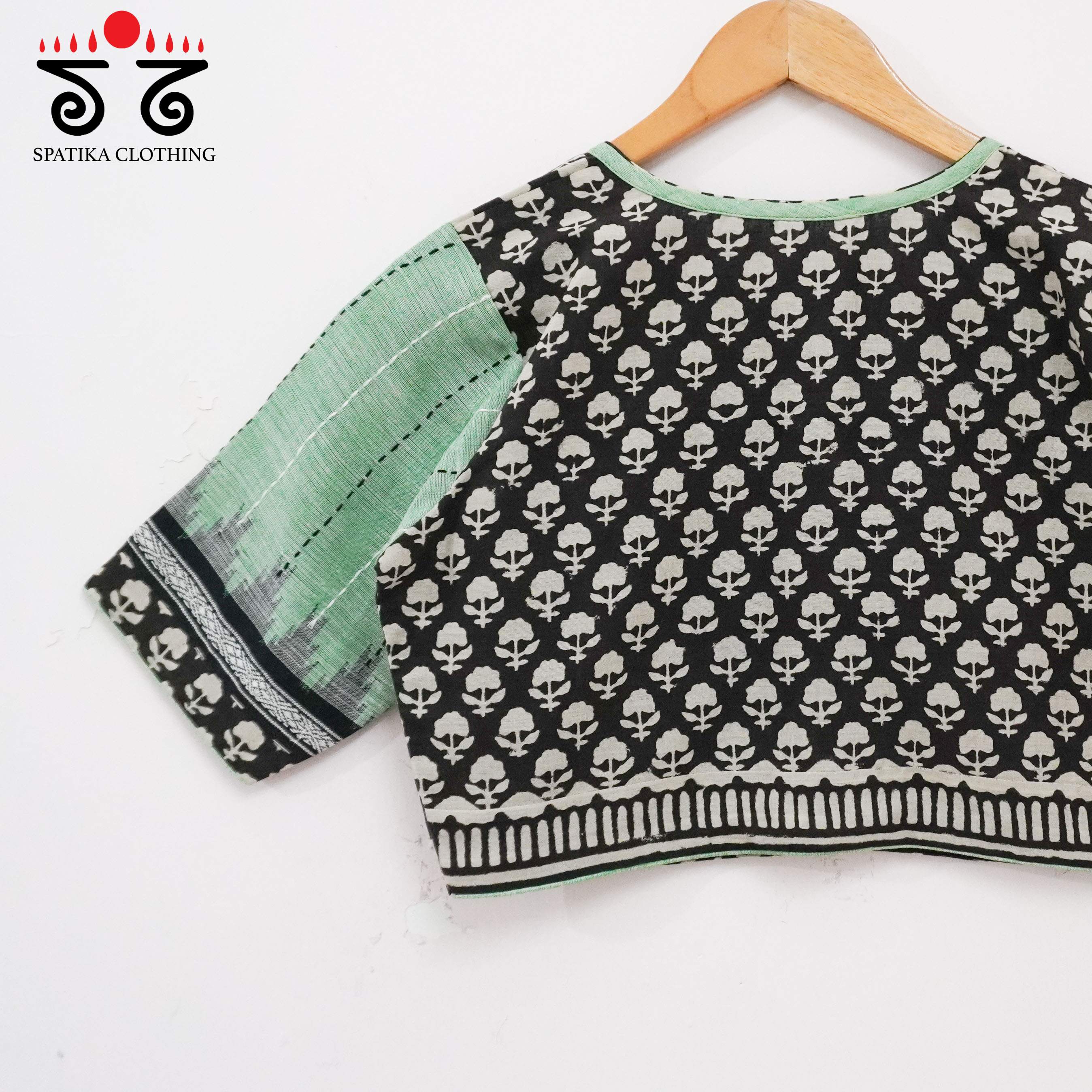 Ponduru Bagru - Handcrafted Blouse