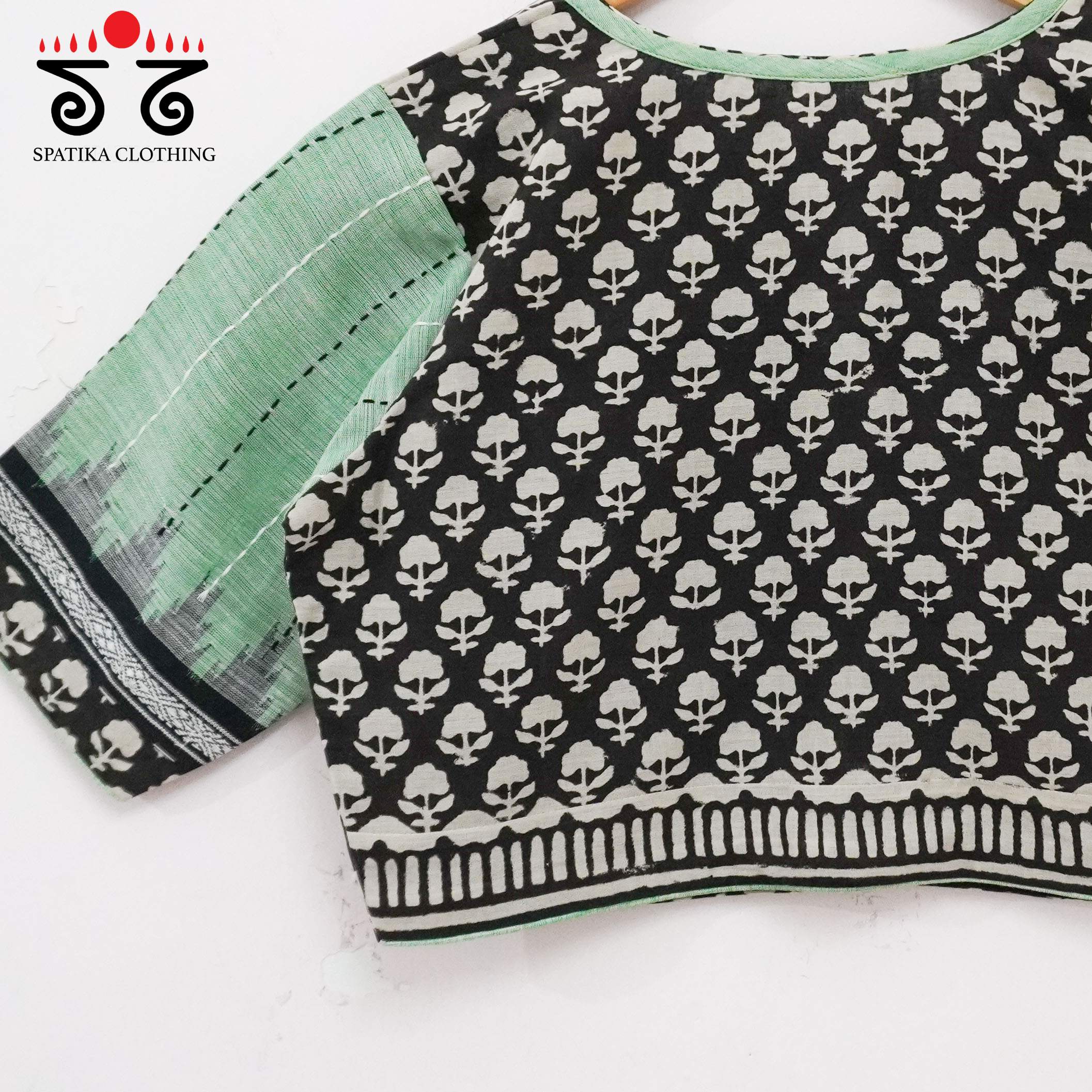 Ponduru Bagru - Handcrafted Blouse