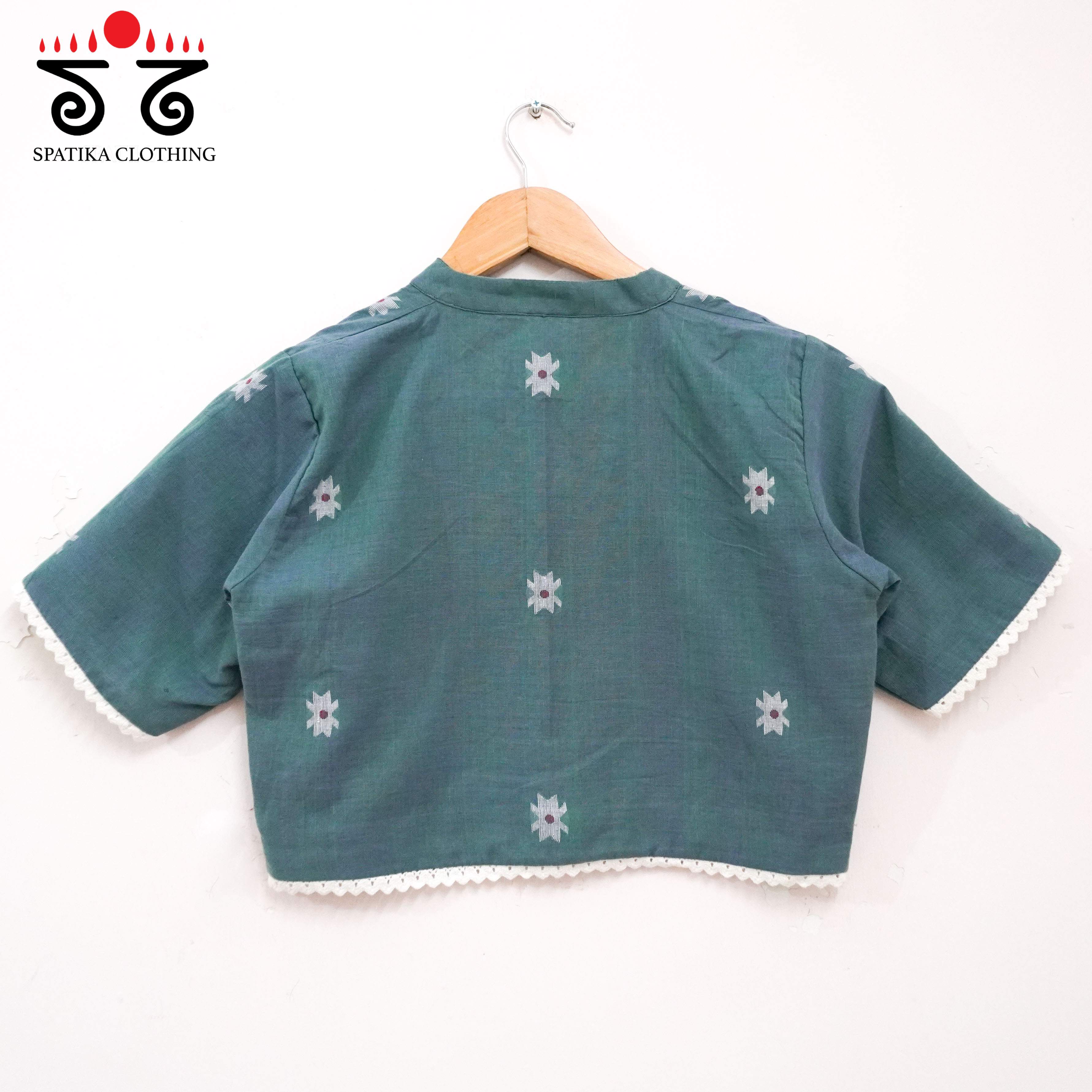Jamdhani Lace Blouse