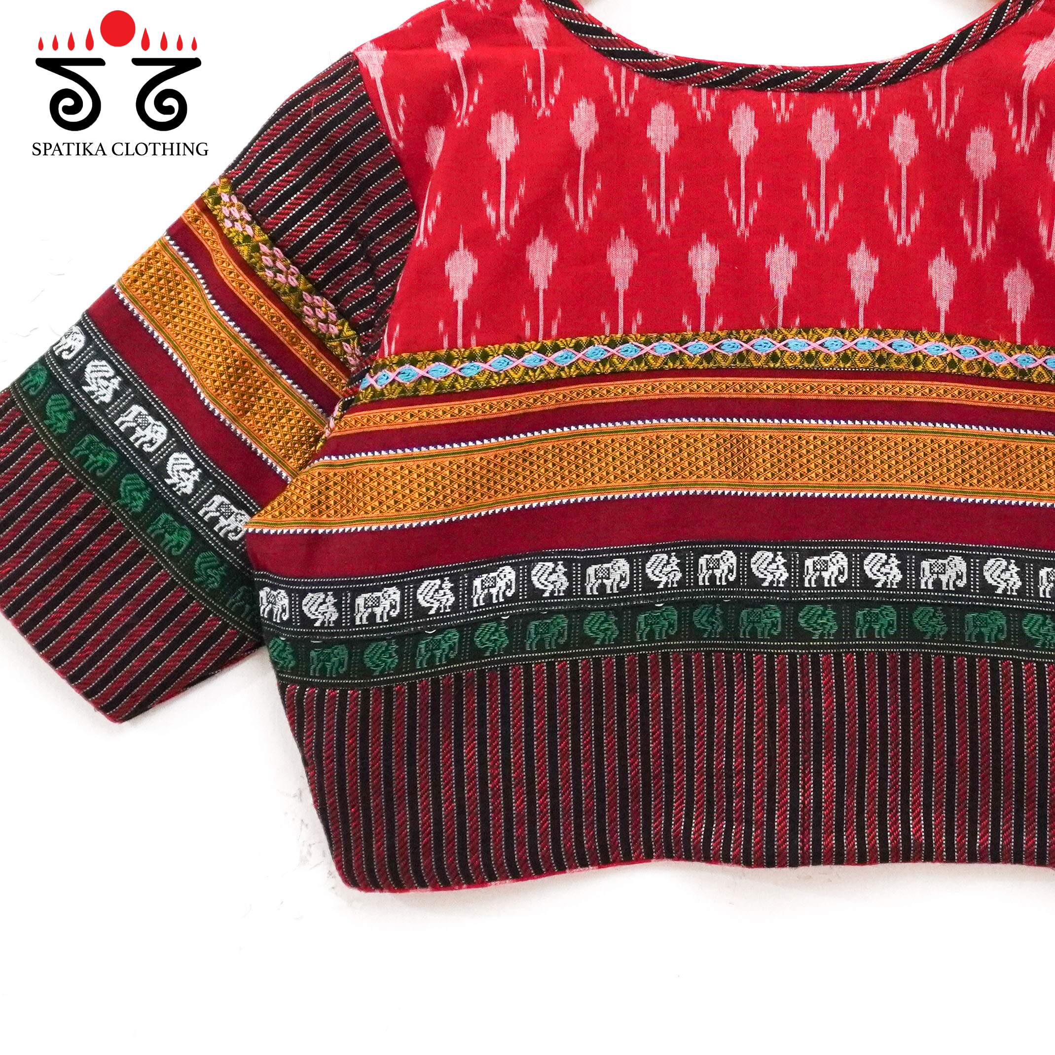 Ikat Khun-Hand crafted Blouse