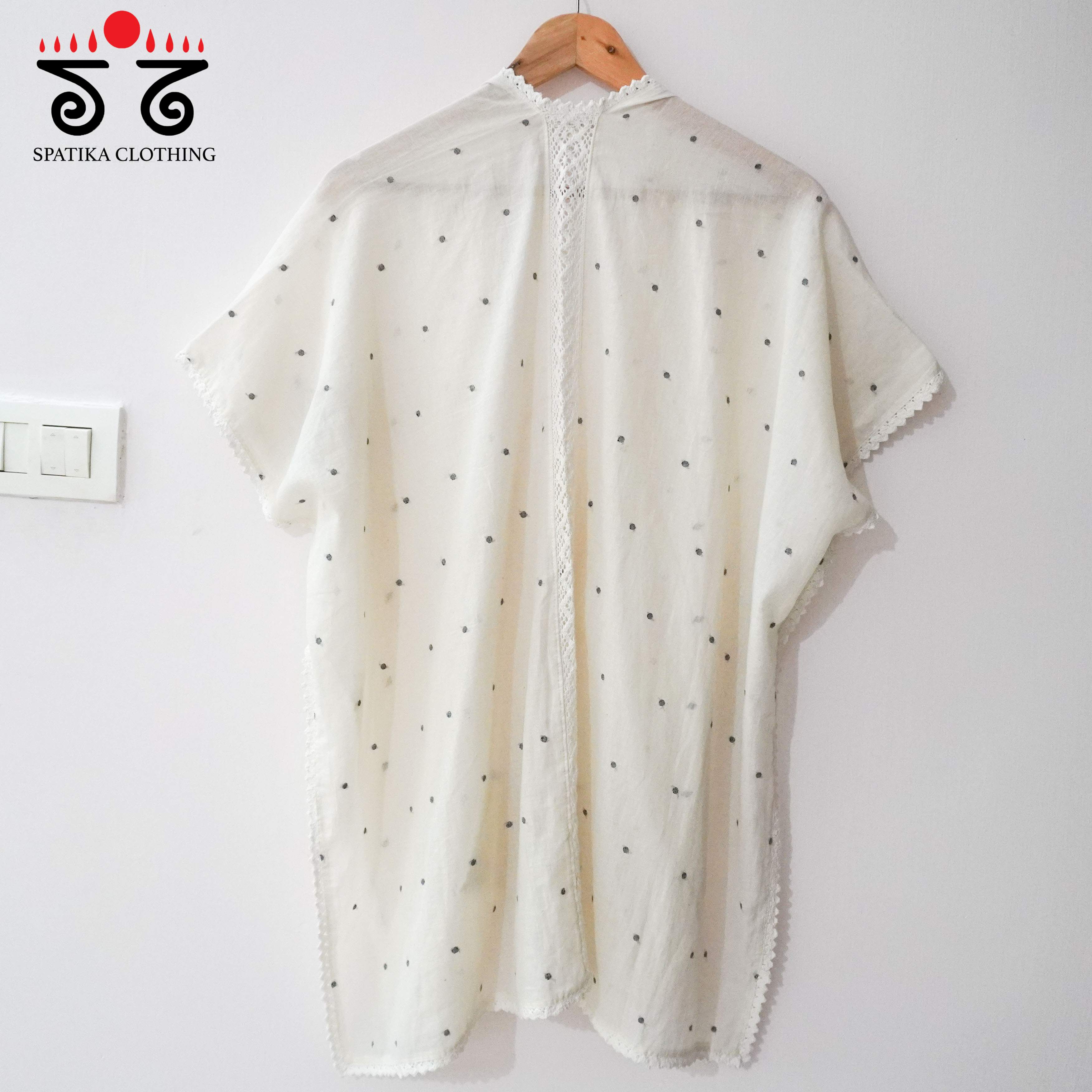 Handwoven Jamdhani Overlay