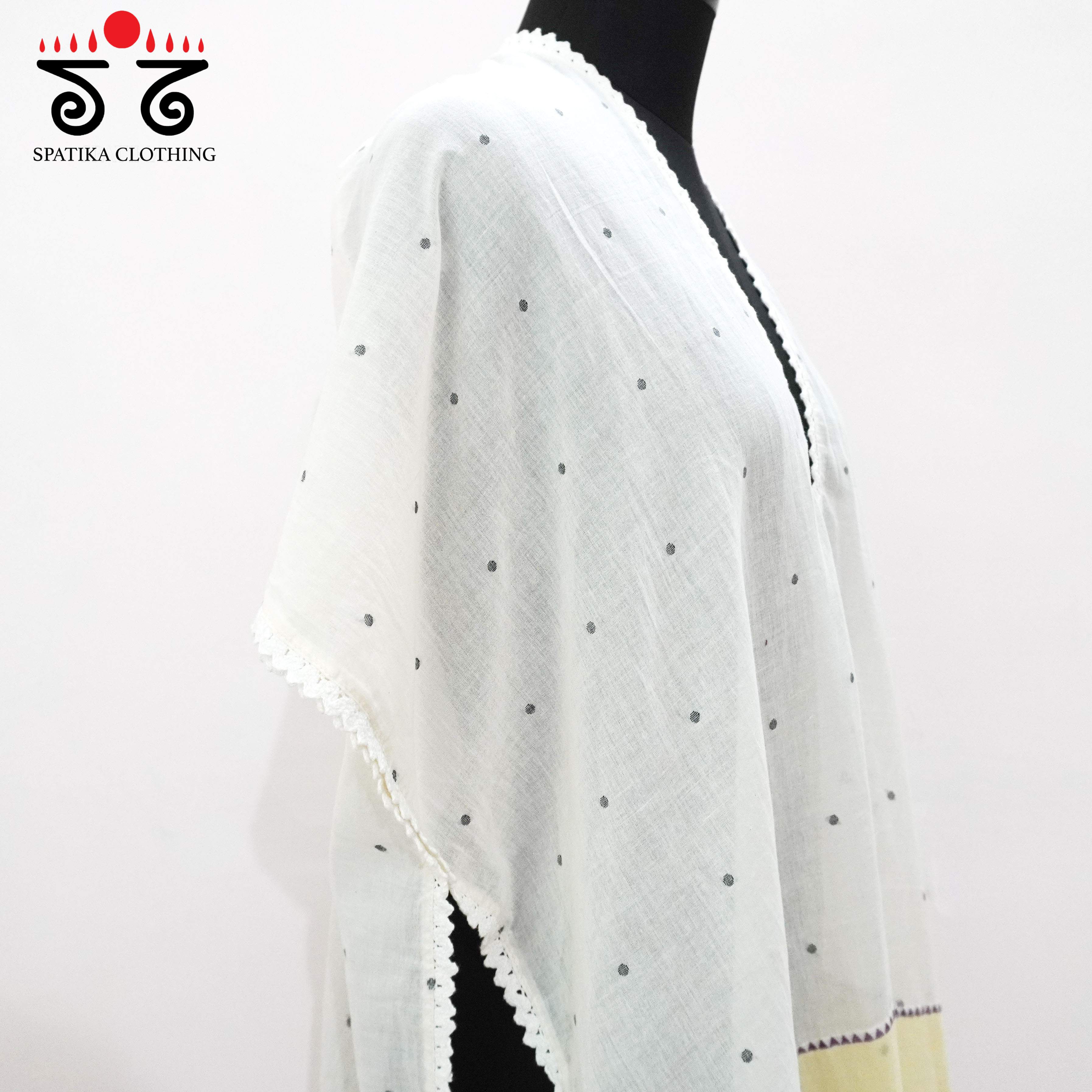 Handwoven Jamdhani Overlay