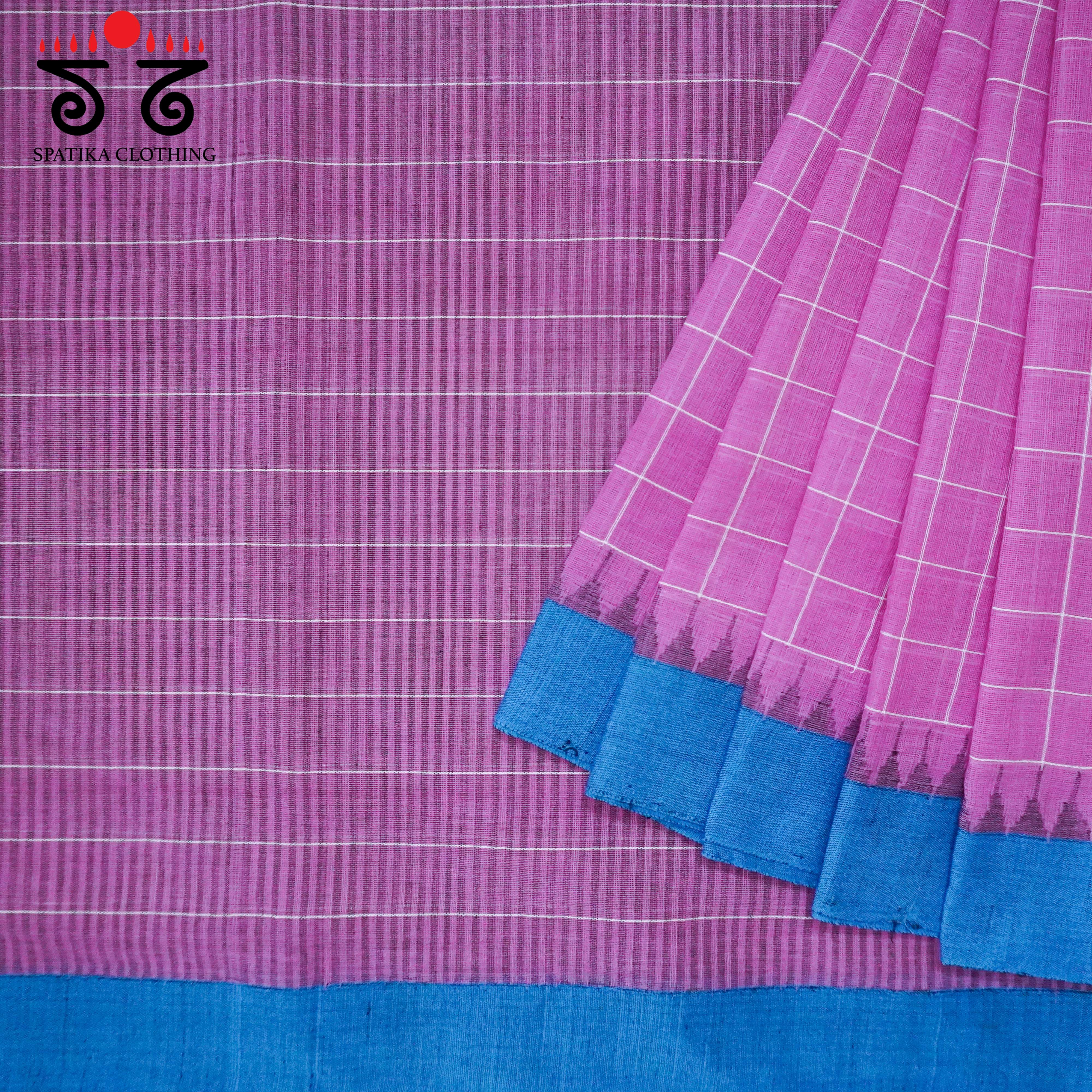 Ponduru Handspun Cotton Saree
