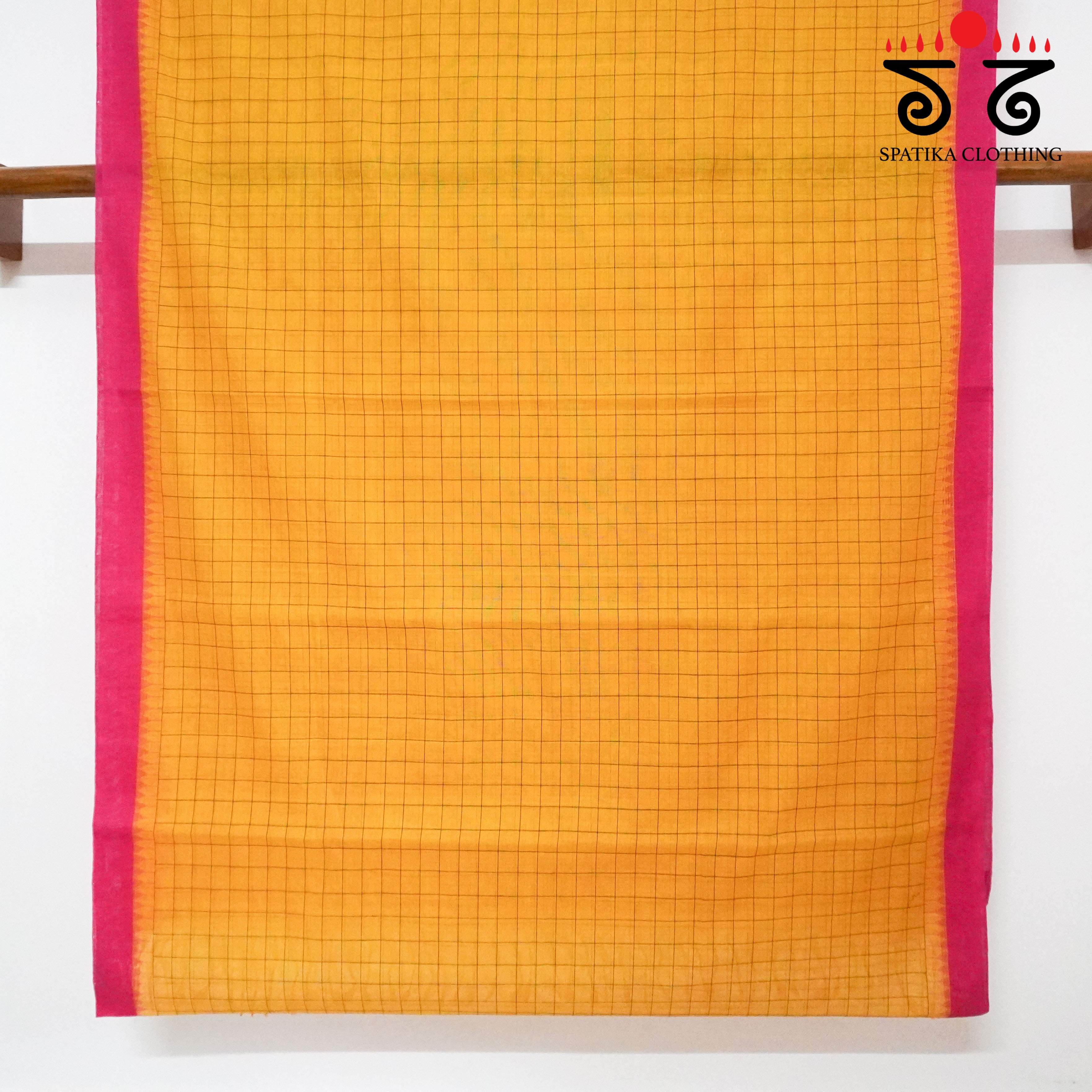 Ponduru Handspun Cotton Saree