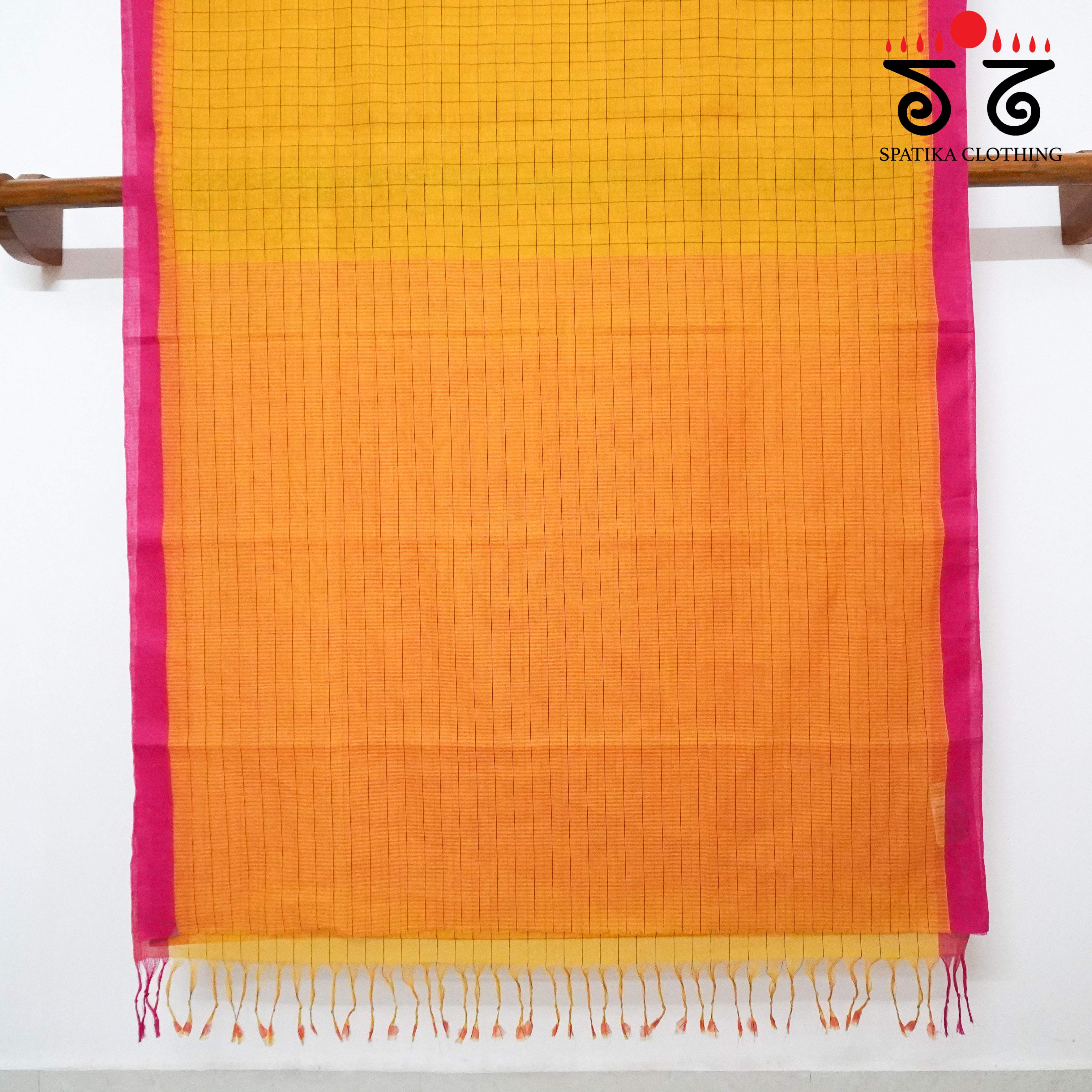 Ponduru Handspun Cotton Saree