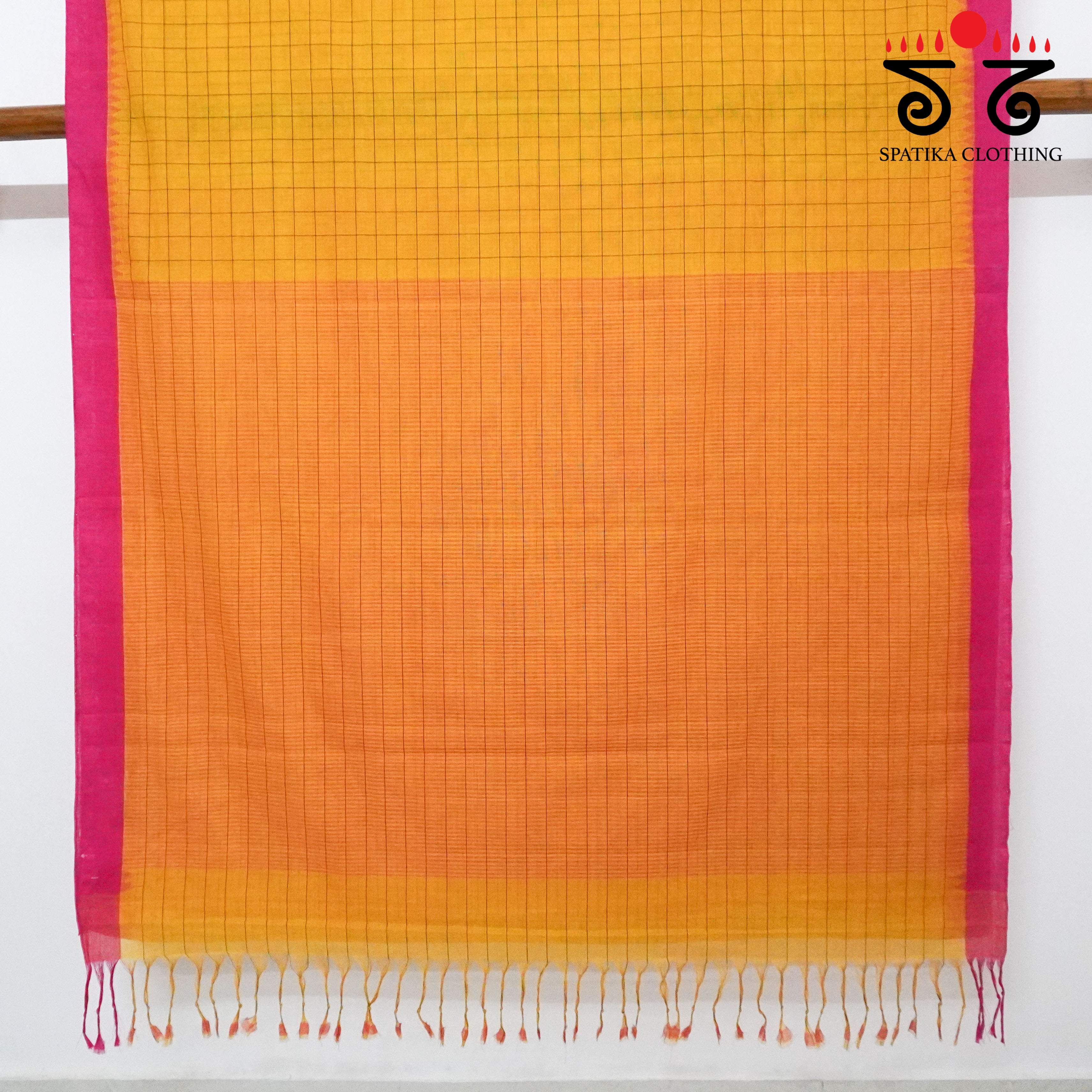 Ponduru Handspun Cotton Saree