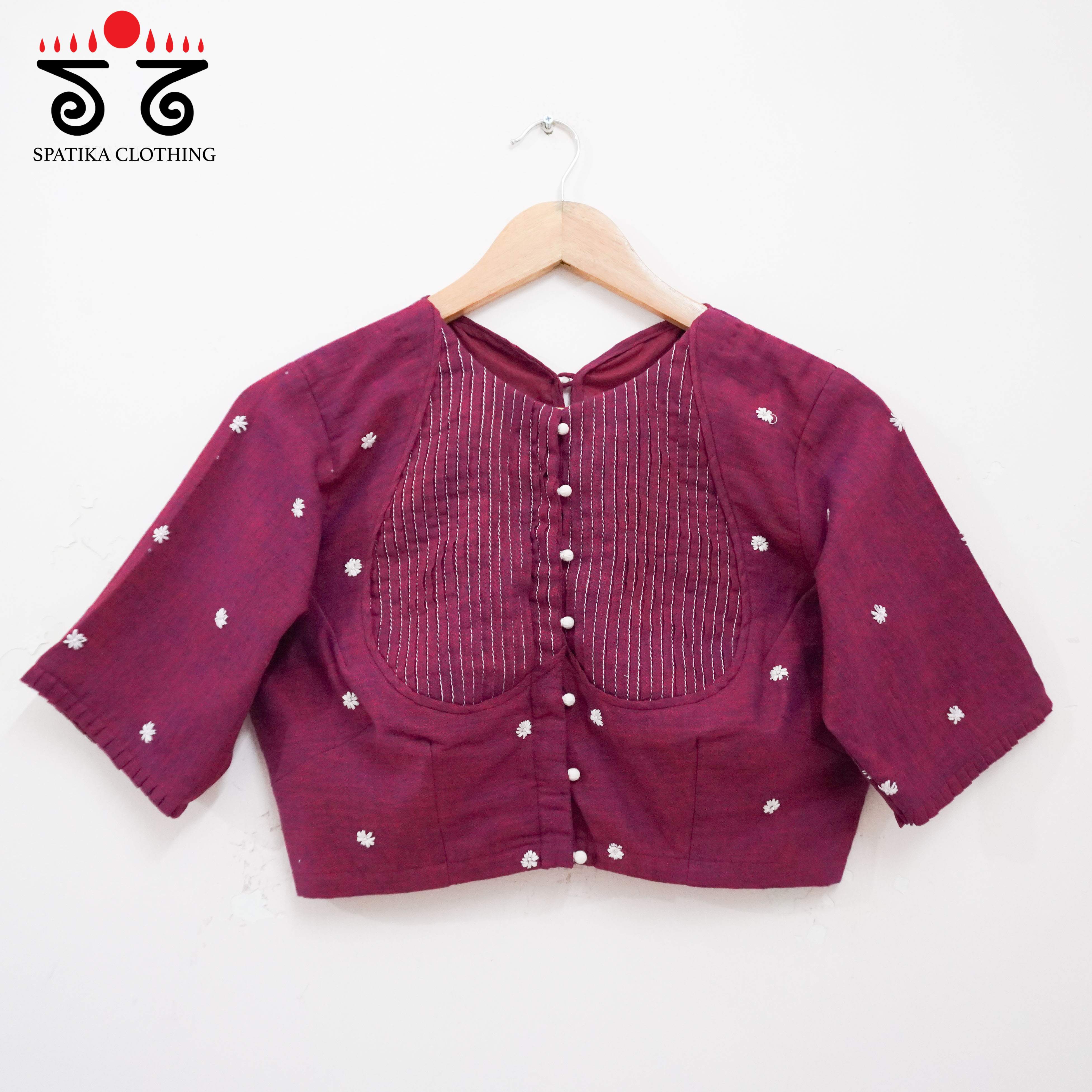 Boondhi-Handcrafted Blouse