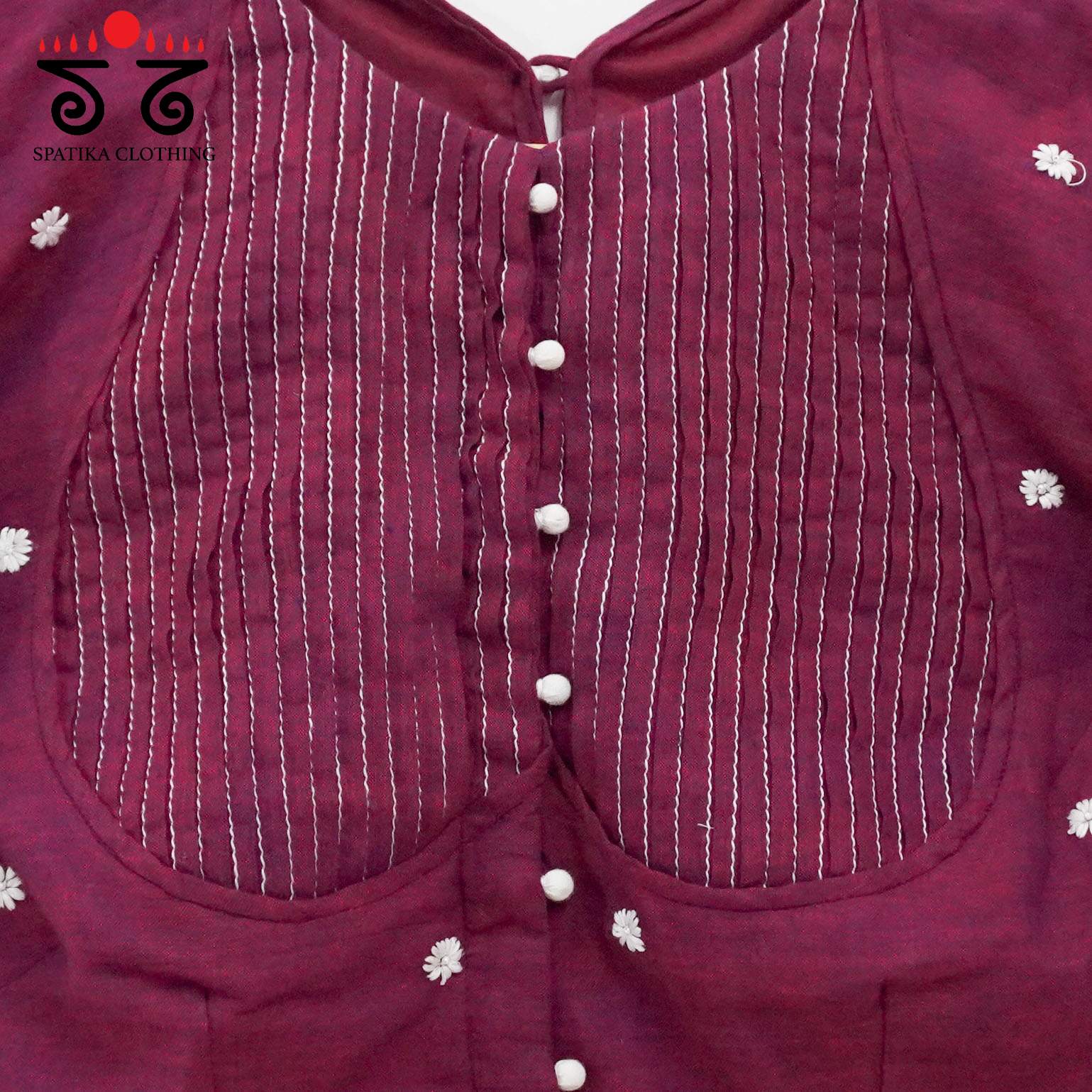 Boondhi-Handcrafted Blouse