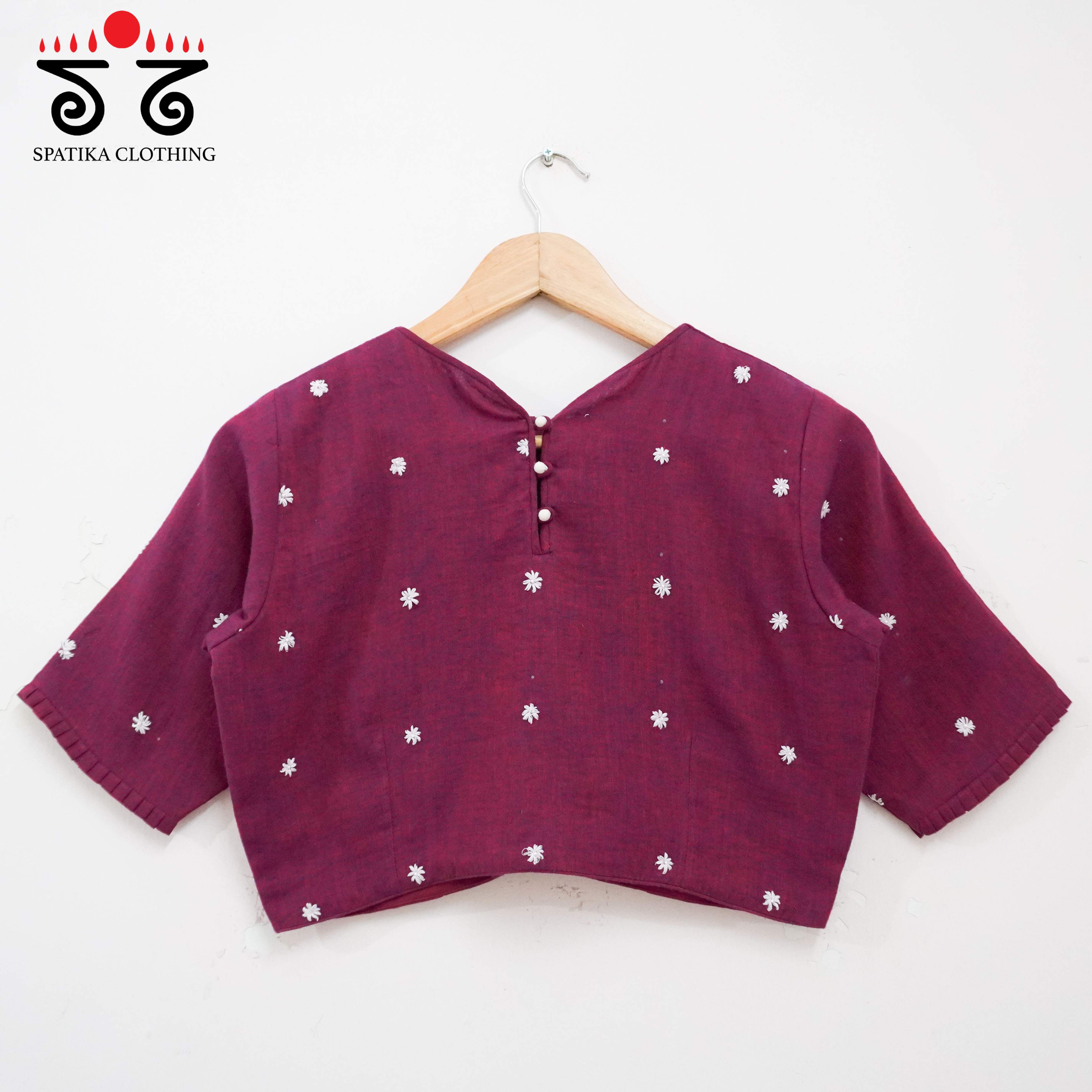 Boondhi-Handcrafted Blouse