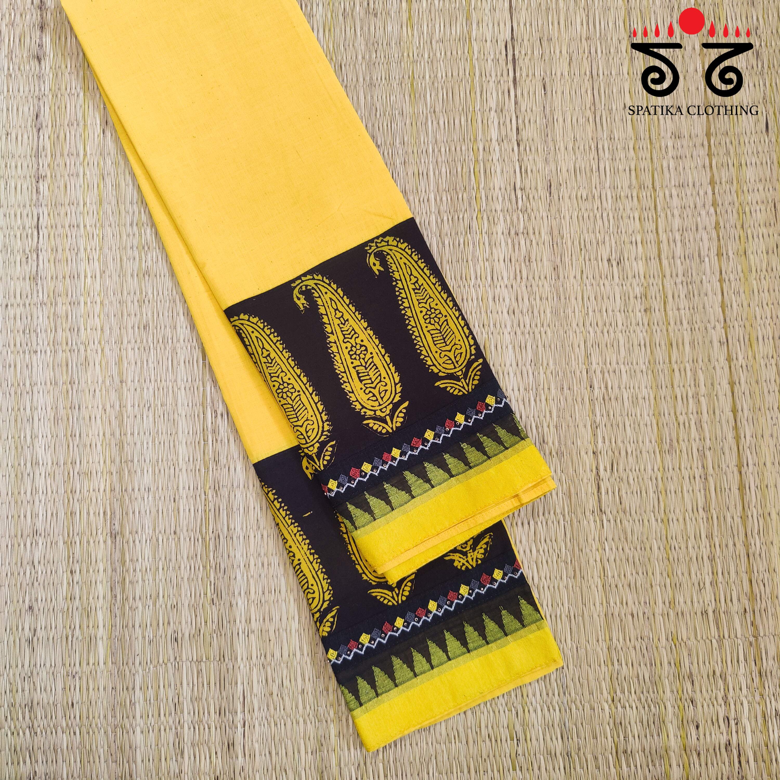 Hand Embroidered Ponduru Blouse Fabric