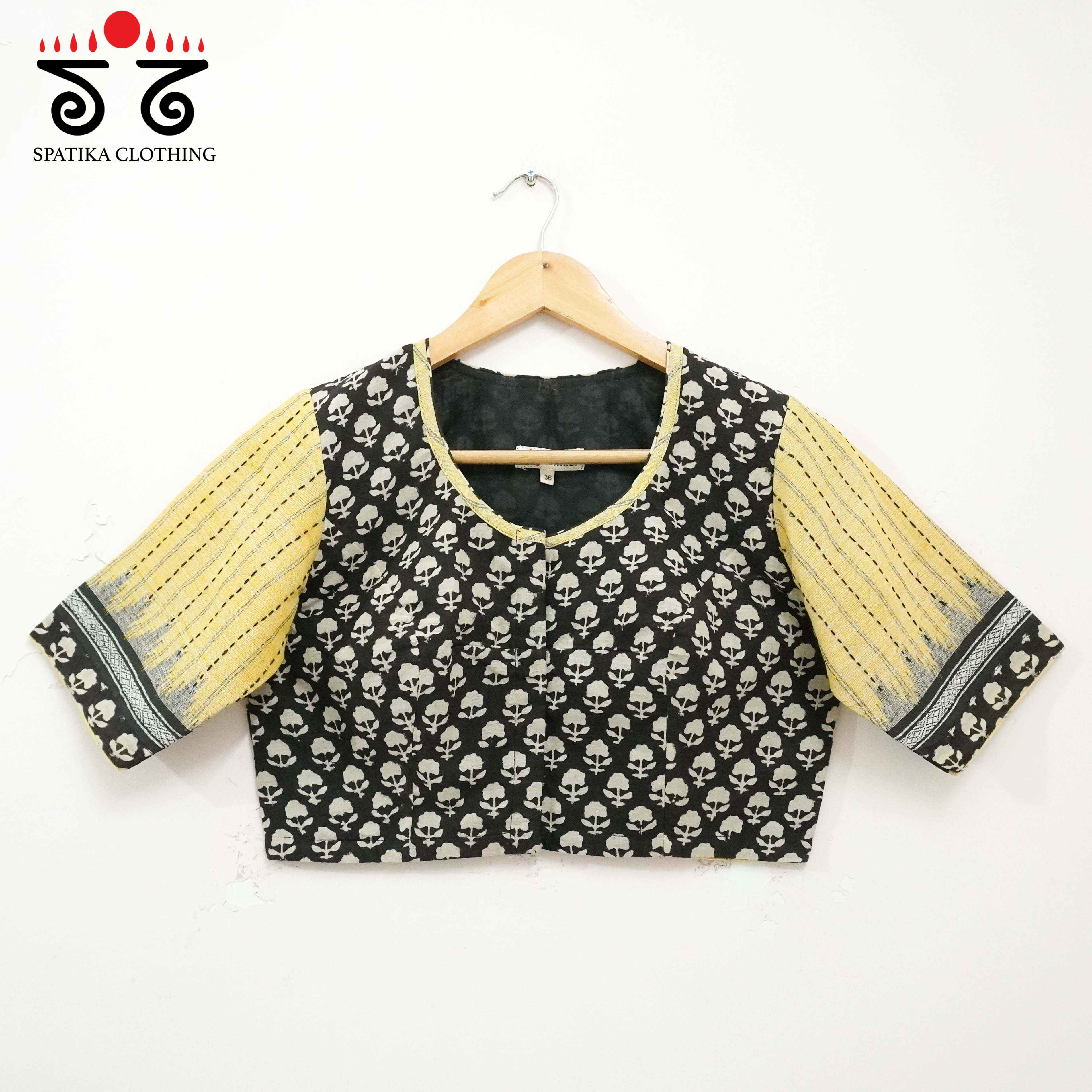 Ponduru Bagru - Handcrafted Blouse