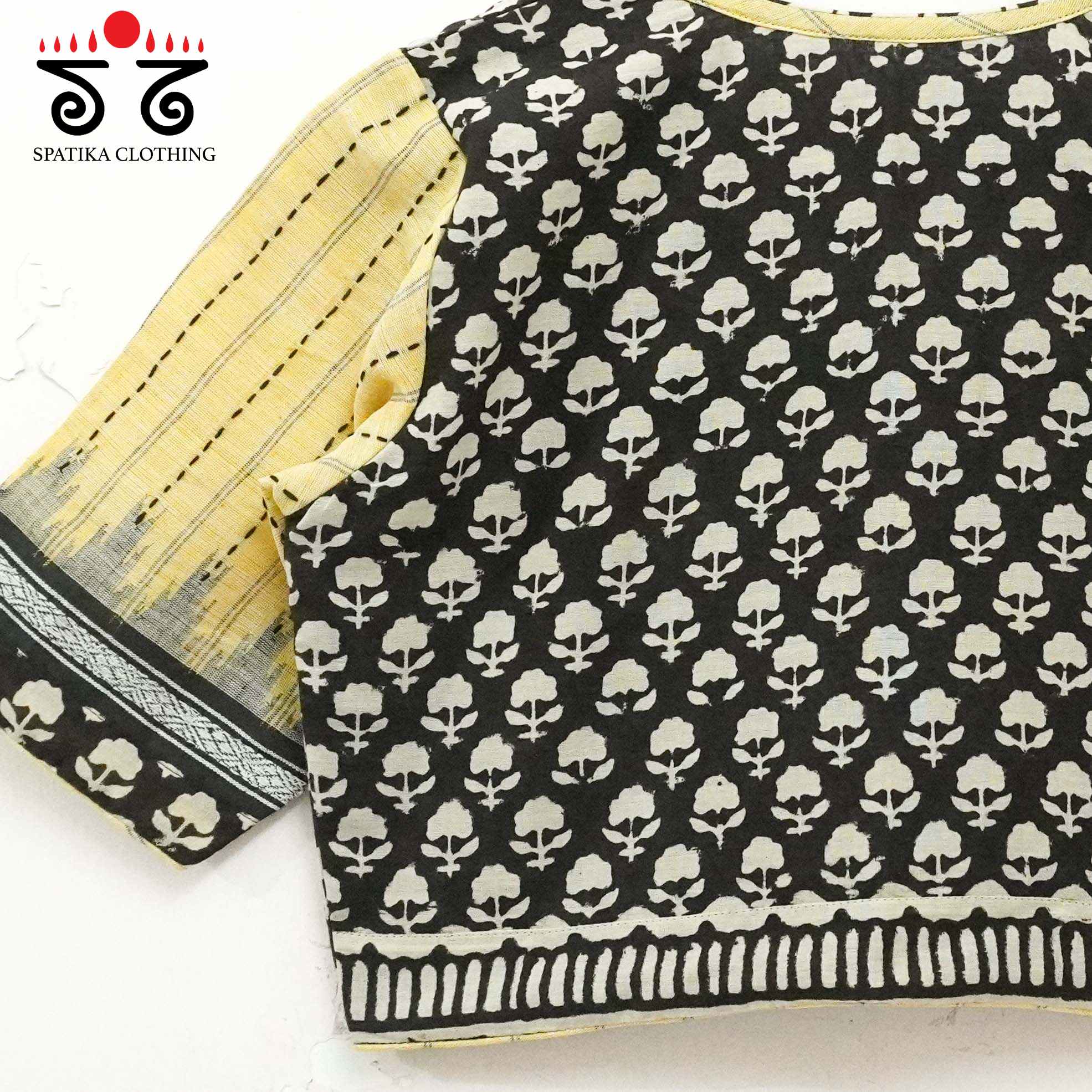 Ponduru Bagru - Handcrafted Blouse