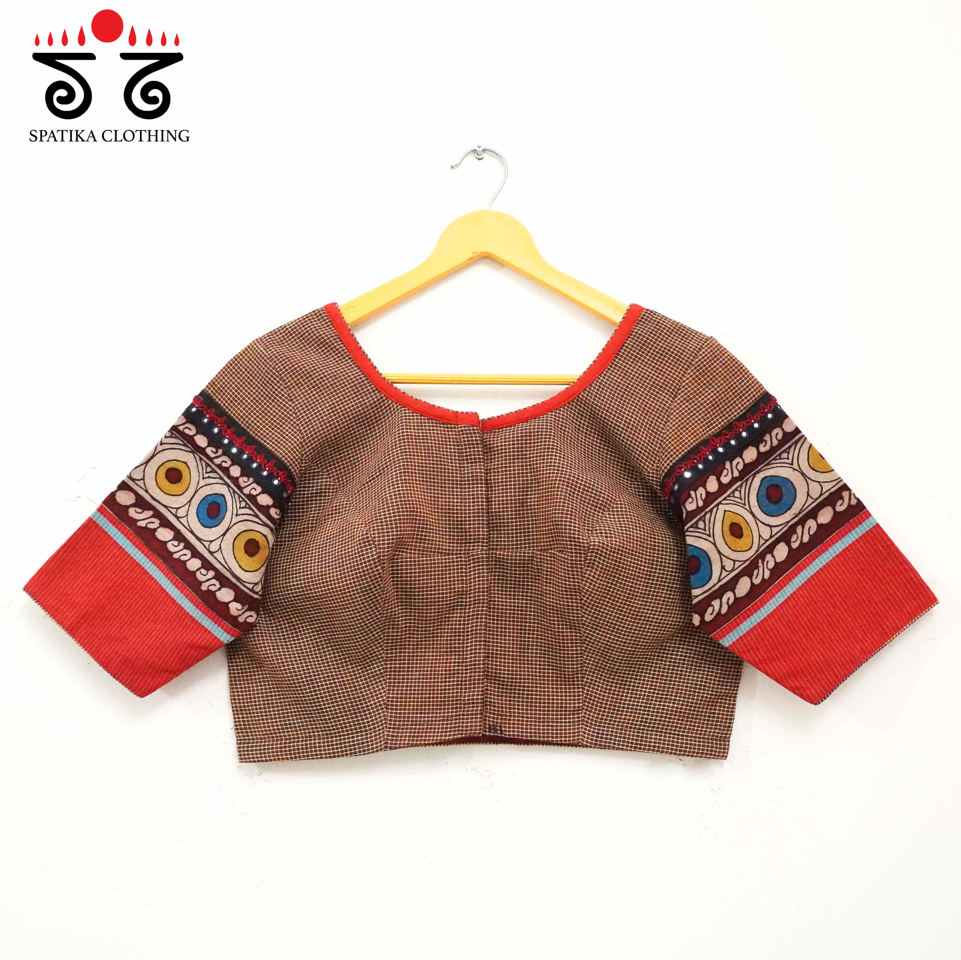 The Boondh - Pen Kalamkari Blouse