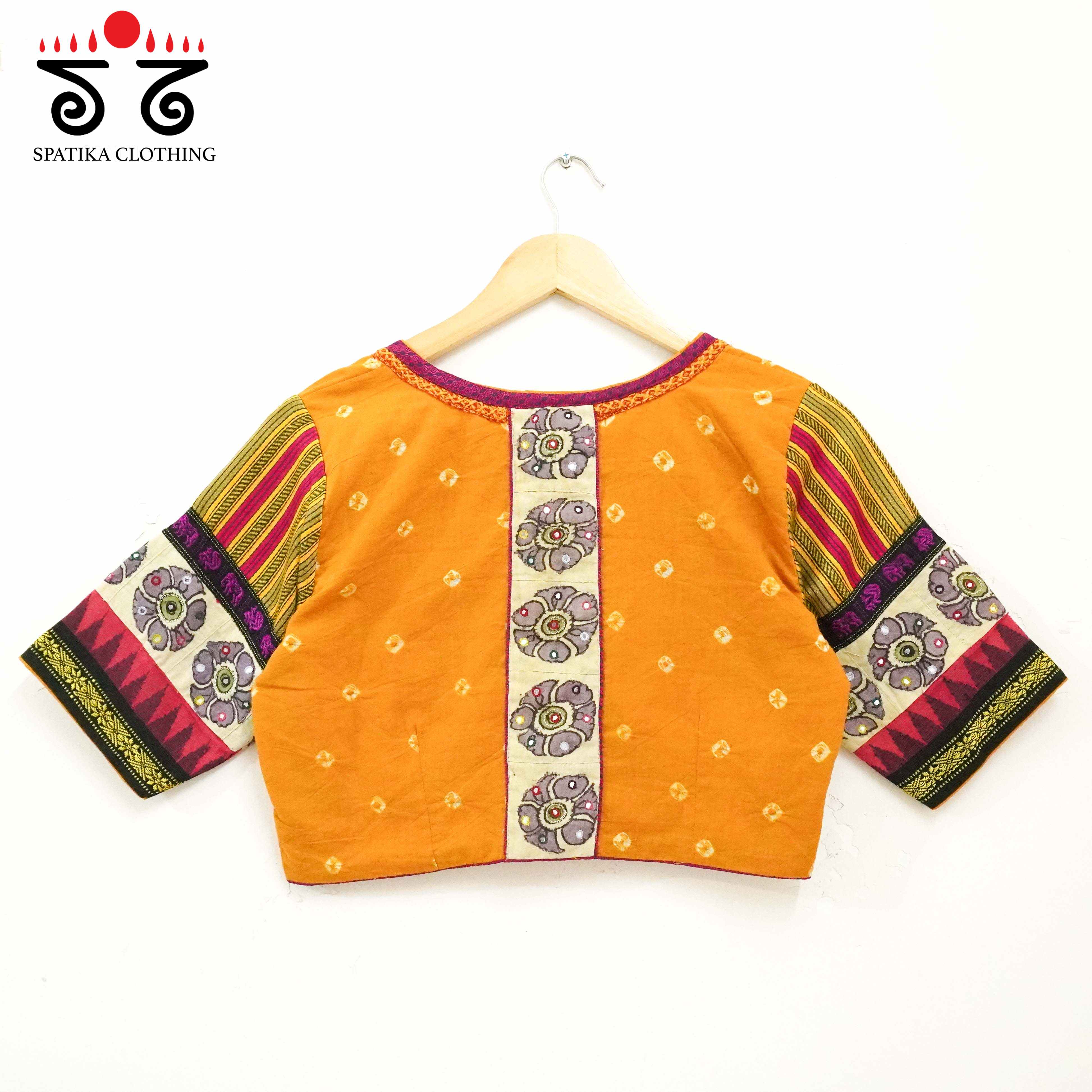 Ikat - Pen Kalamkari Handcrafted Blouse