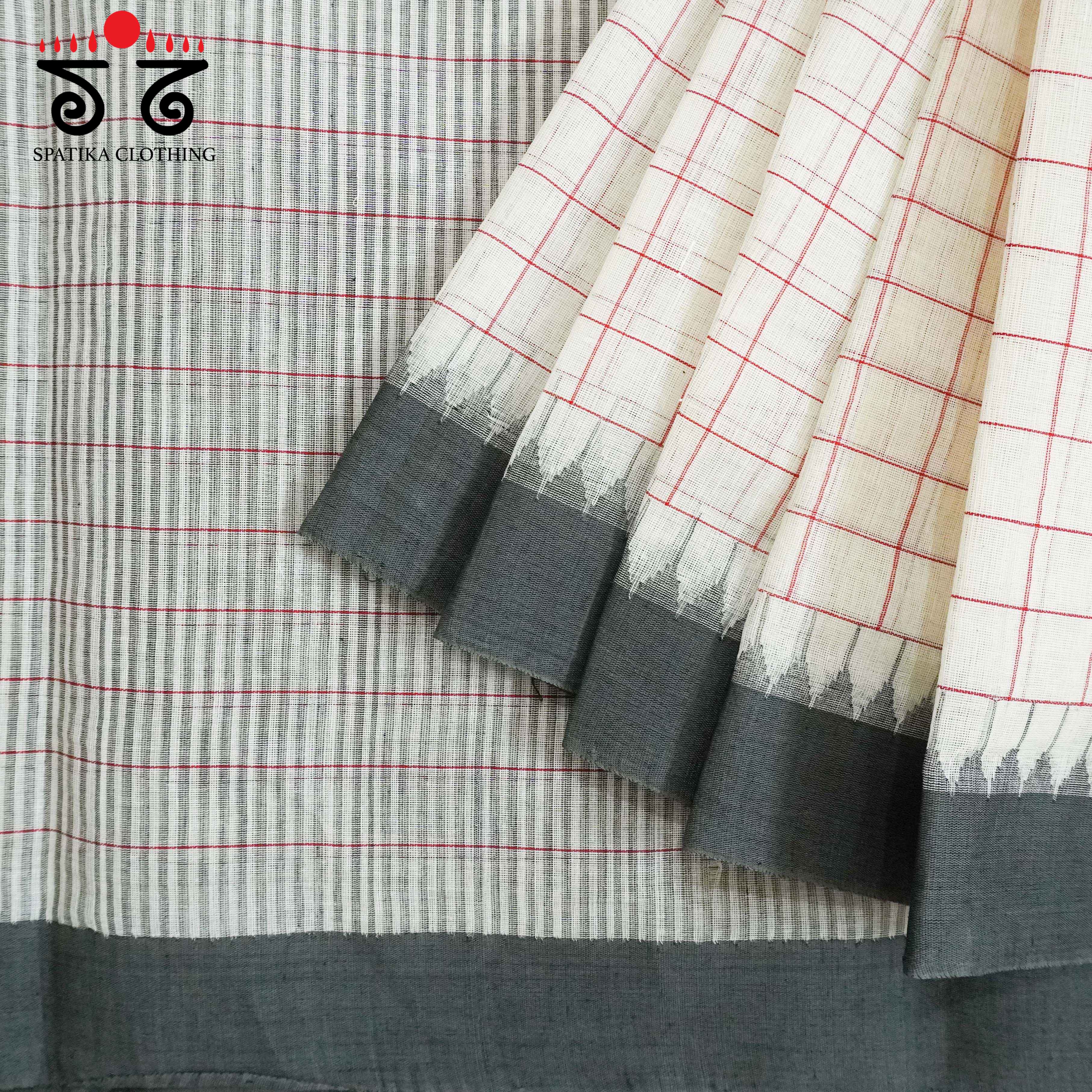 Ponduru Handspun Cotton Saree