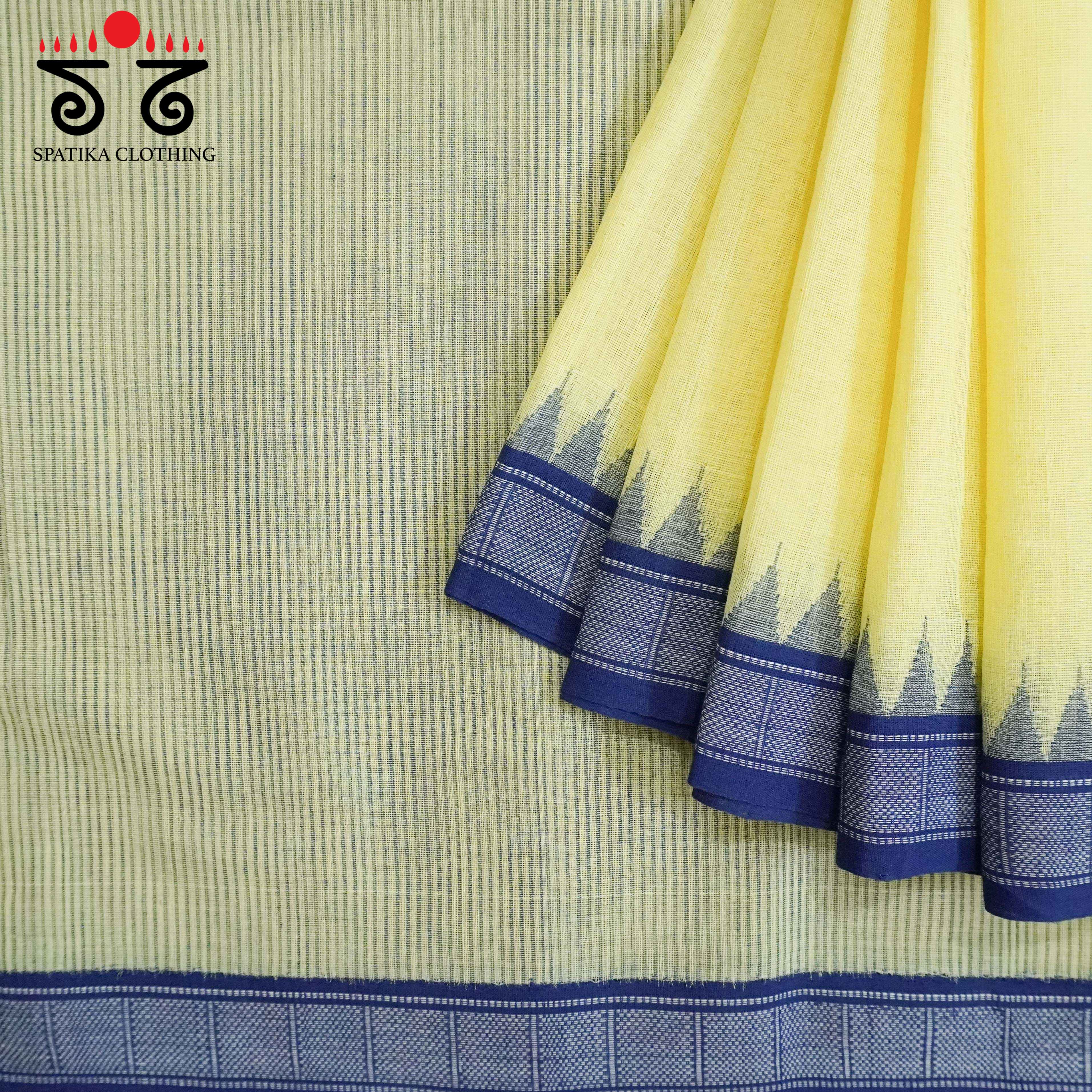 Ponduru Handspun Cotton Saree