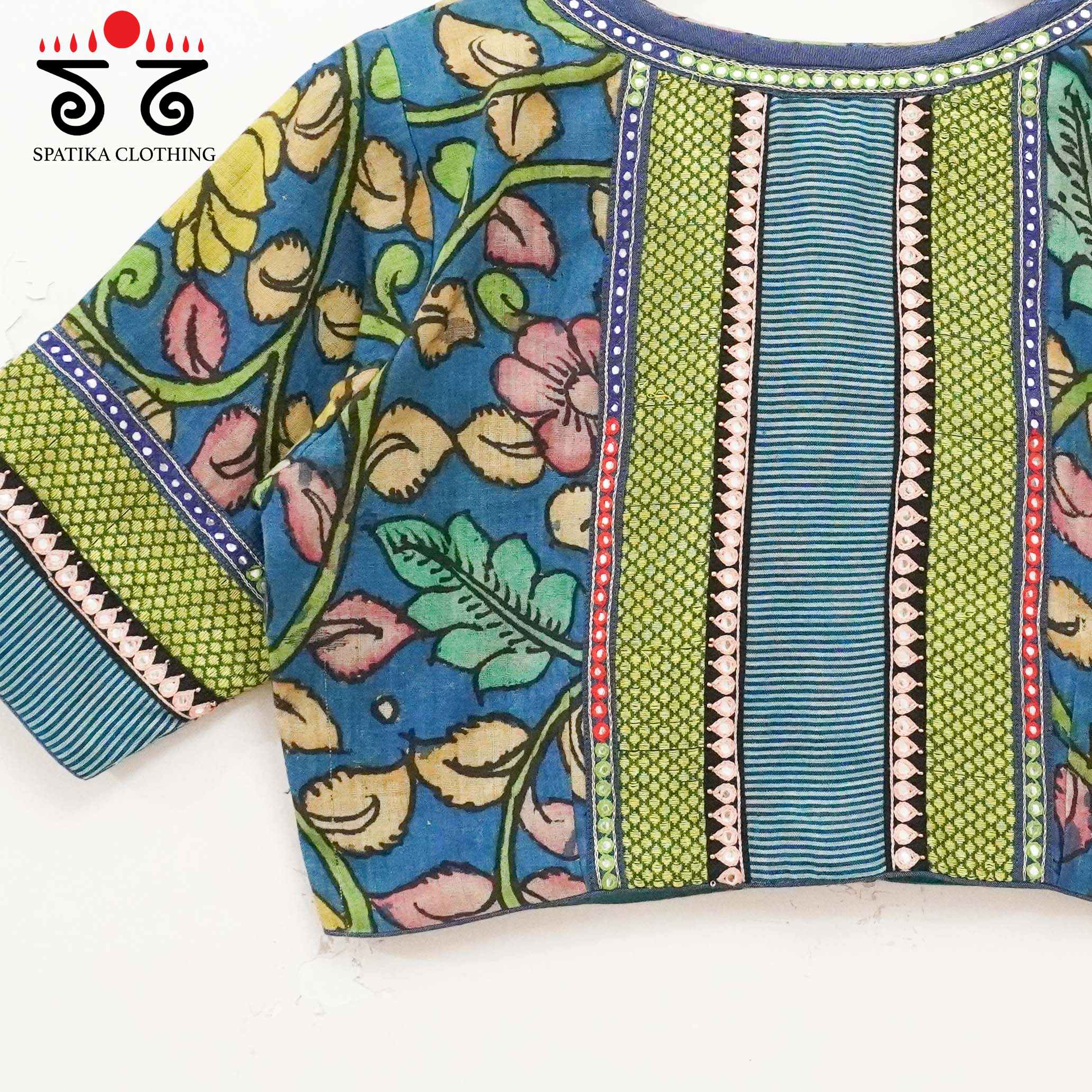 Pen Kalamkari - Handcrafted Blouse