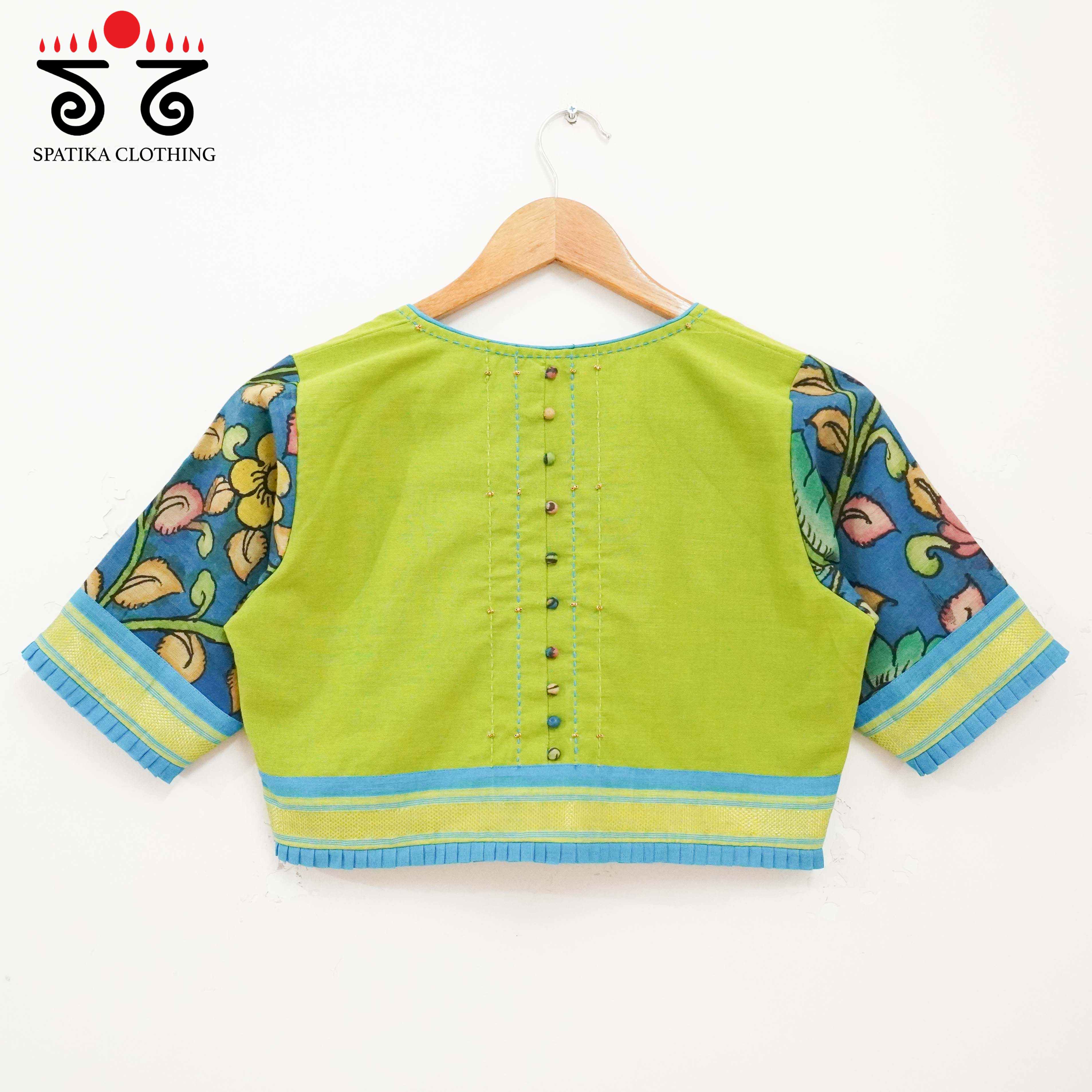 Pen Kalamkari - Handcrafted Blouse
