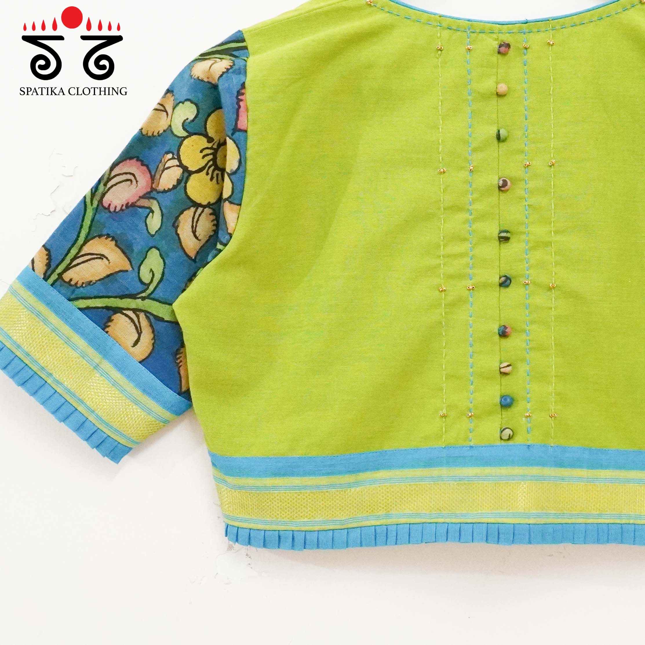 Pen Kalamkari - Handcrafted Blouse