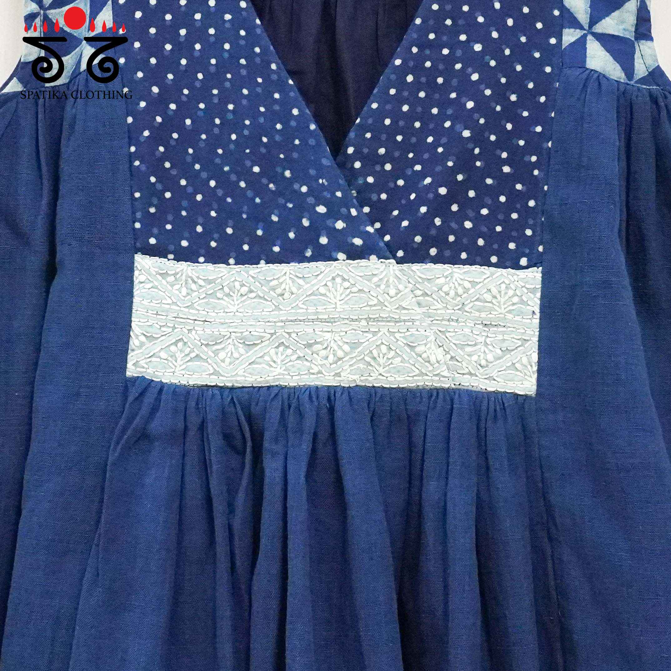 Hand Embroidered Crop Top