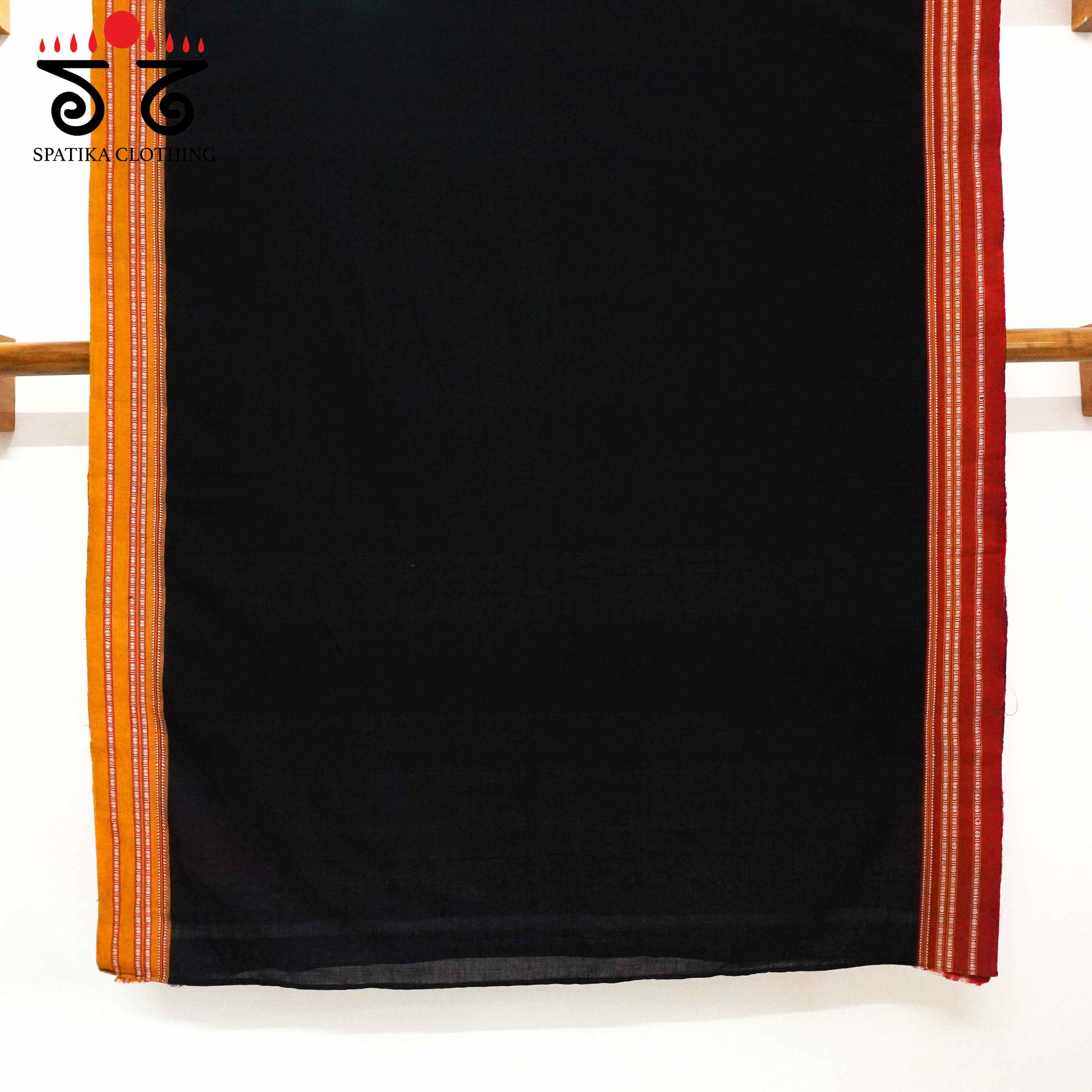 Ilkal Handwoven Cotton Saree - Pen Kalamkari Blouse