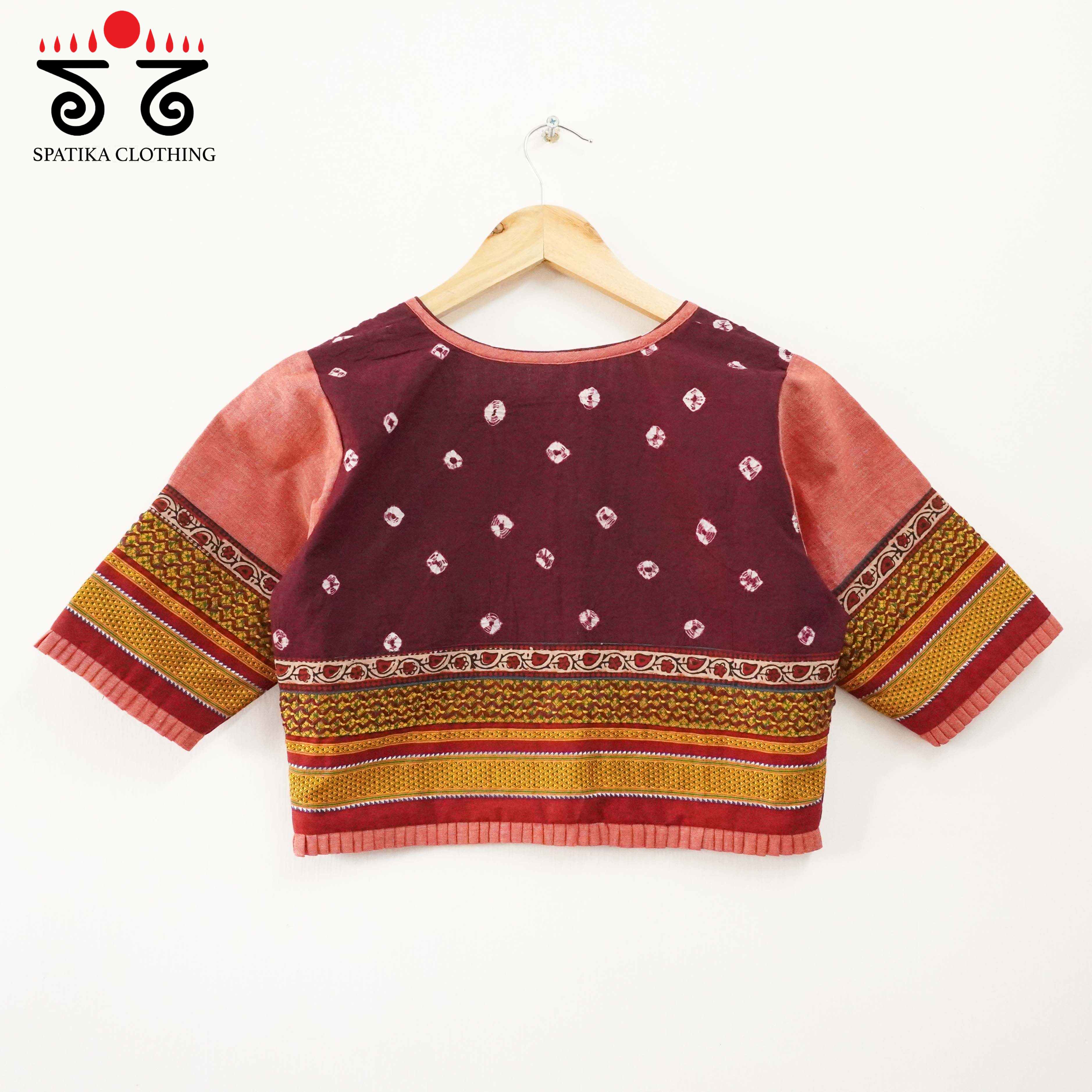 Bandhini-Khun Handcrafted Blouse