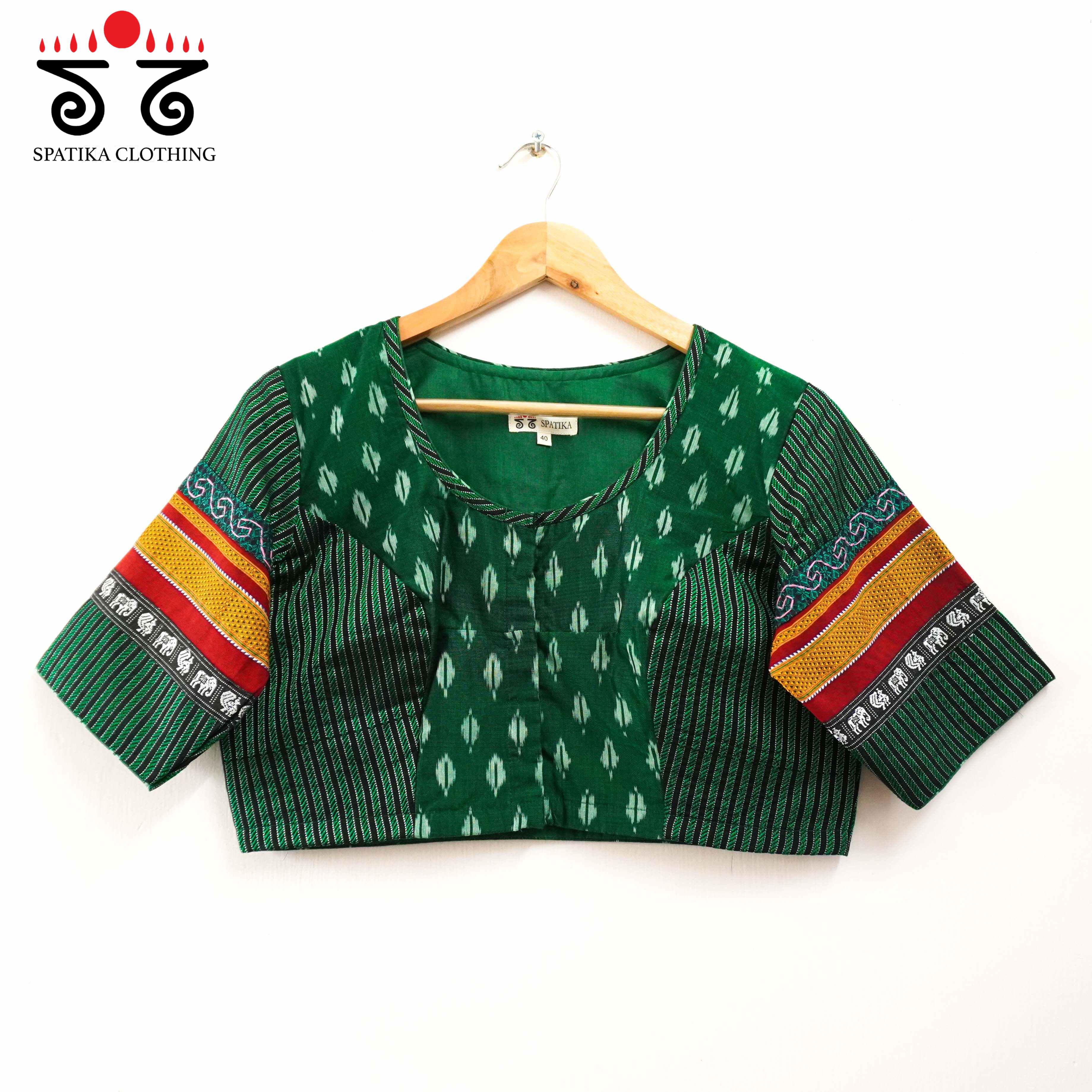 Ikat Khun-Hand crafted Blouse