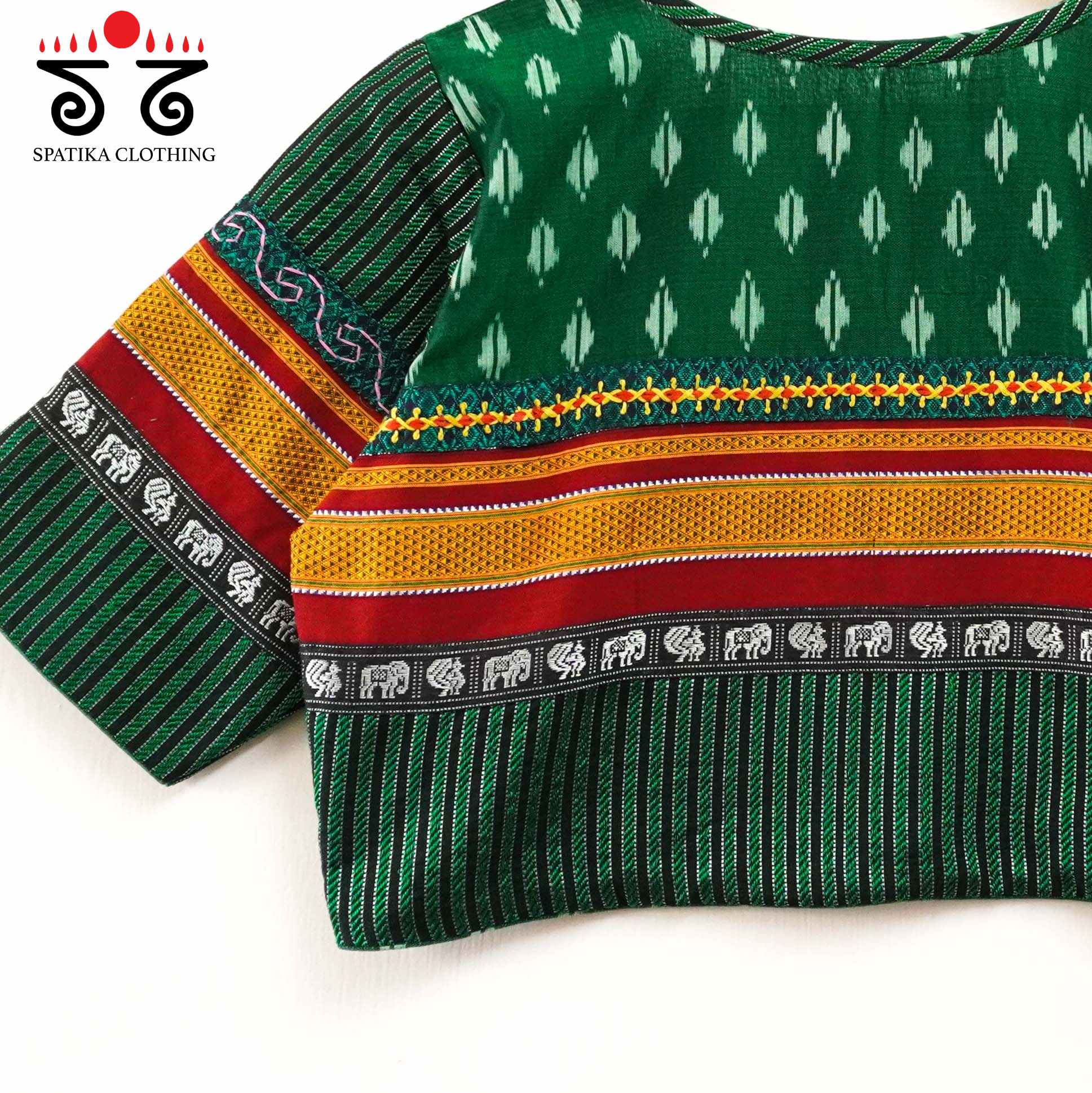 Ikat Khun-Hand crafted Blouse