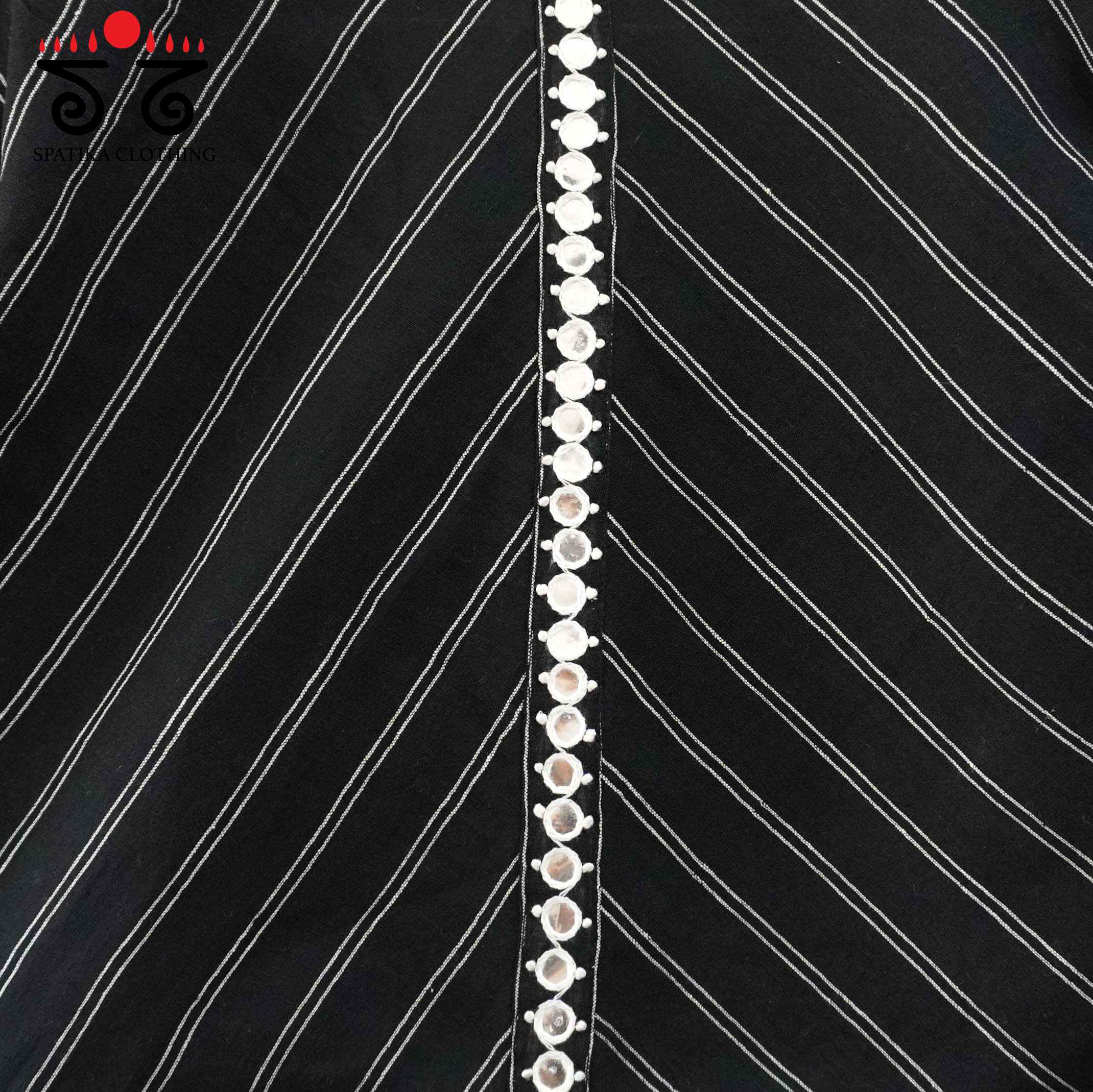 Stripes & Mirrors - New Handcrafted Blouse