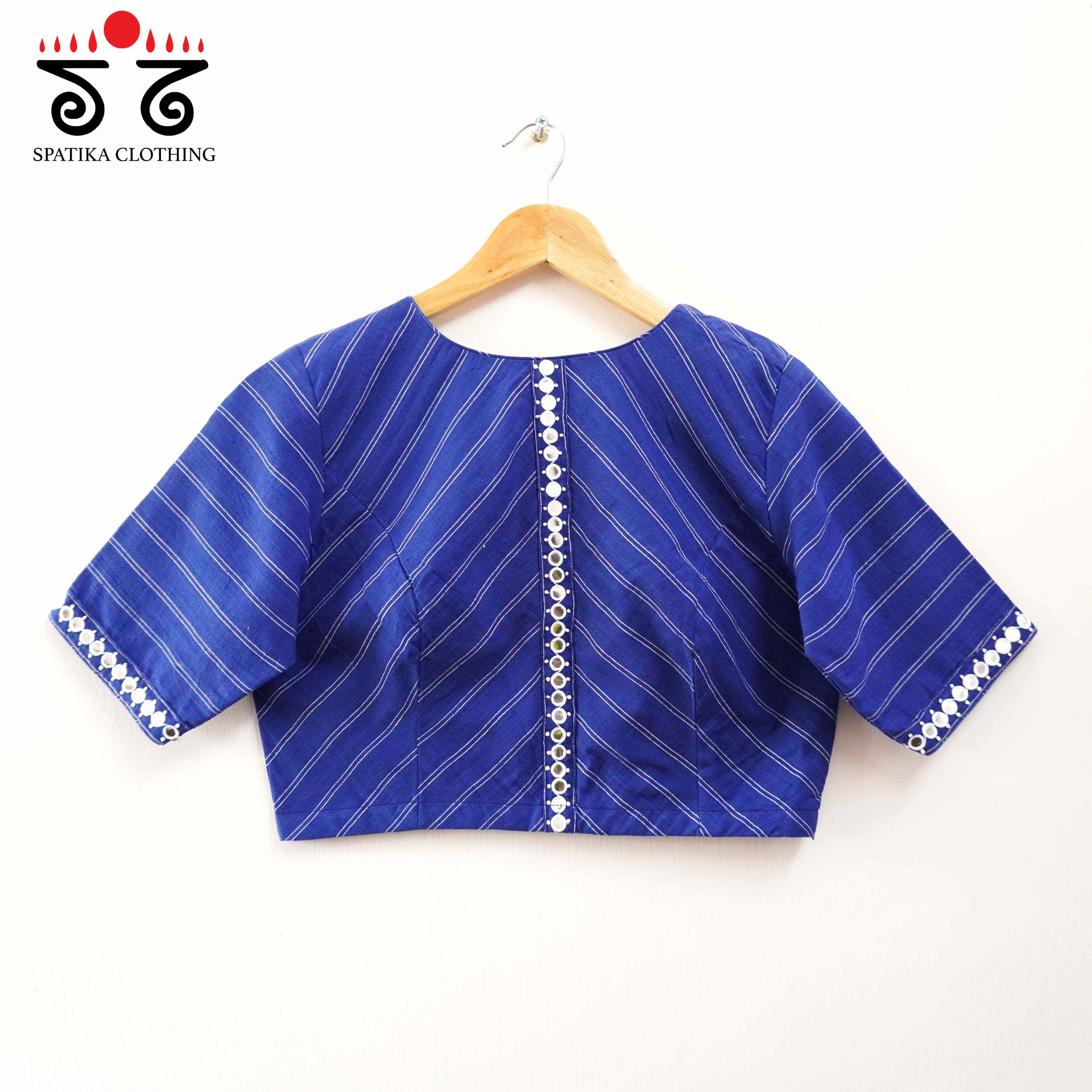 Stripes & Mirrors - New handcrafted Blouse