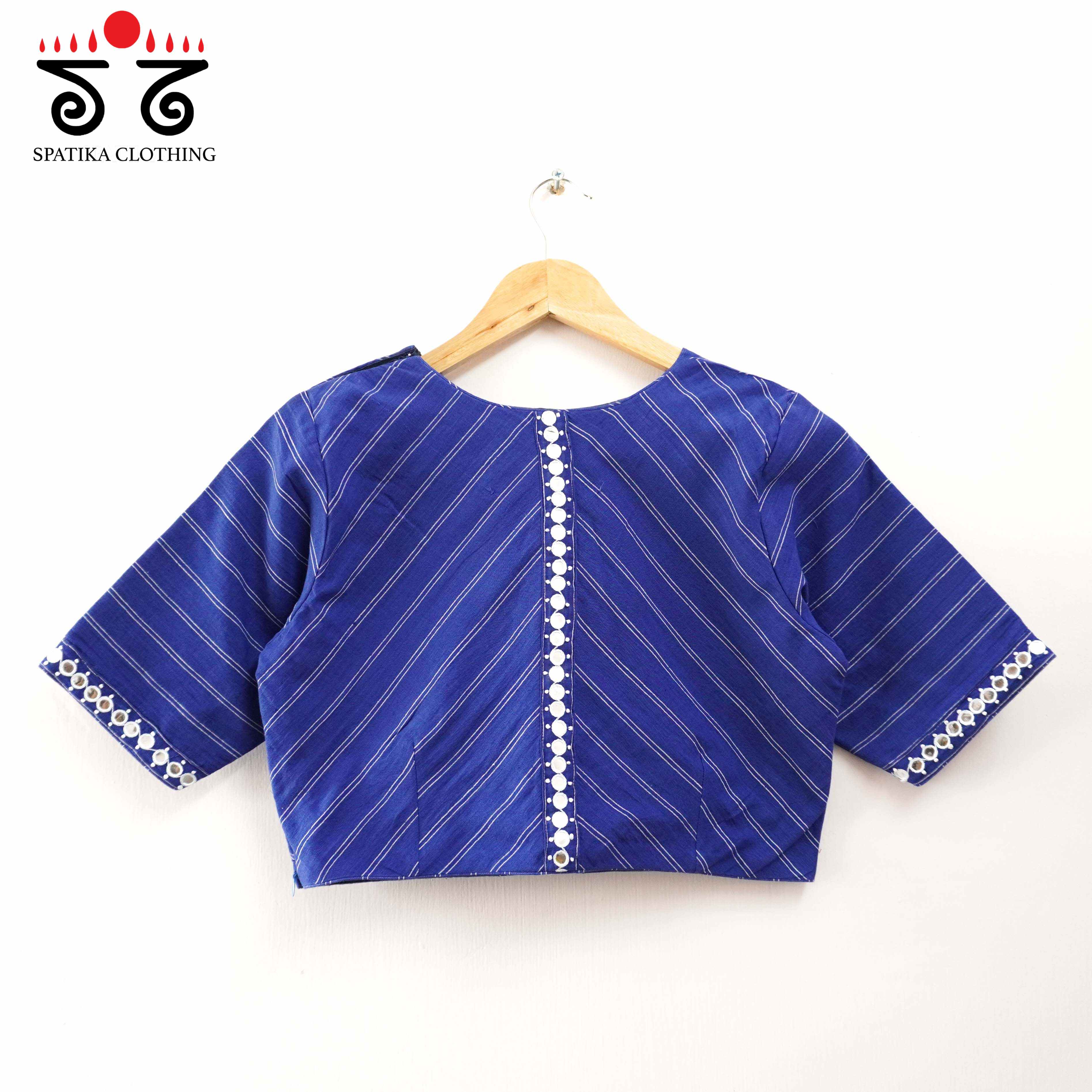 Stripes & Mirrors - New handcrafted Blouse