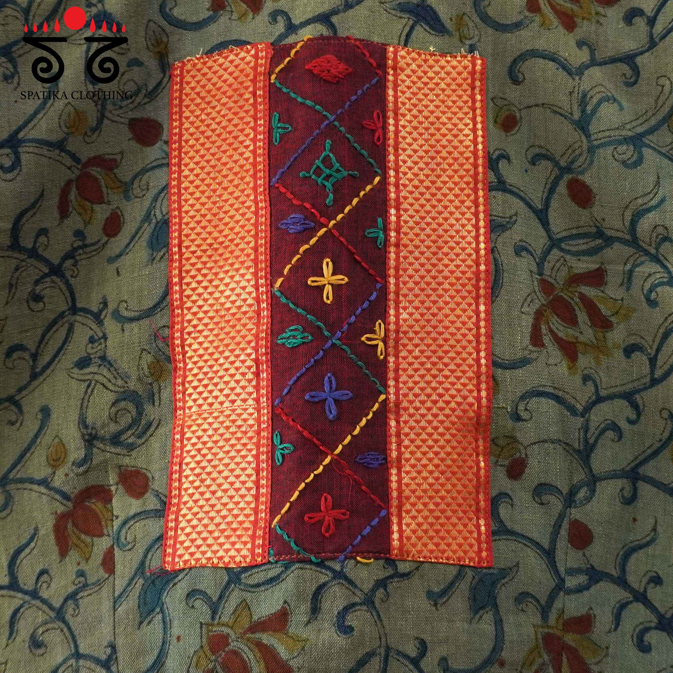 Kalamkari Block Printed - Lambani Blouse